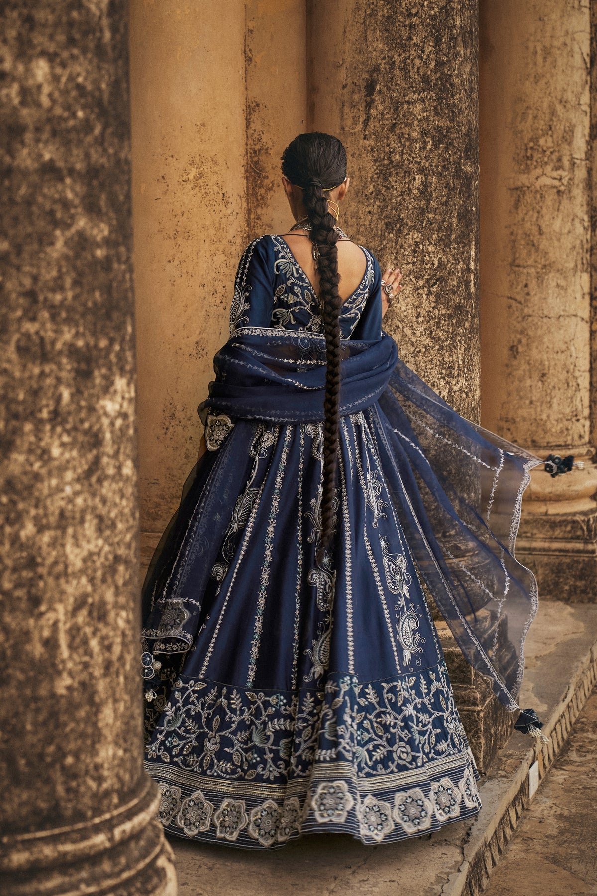 Neel Aasmeen Lehenga Set