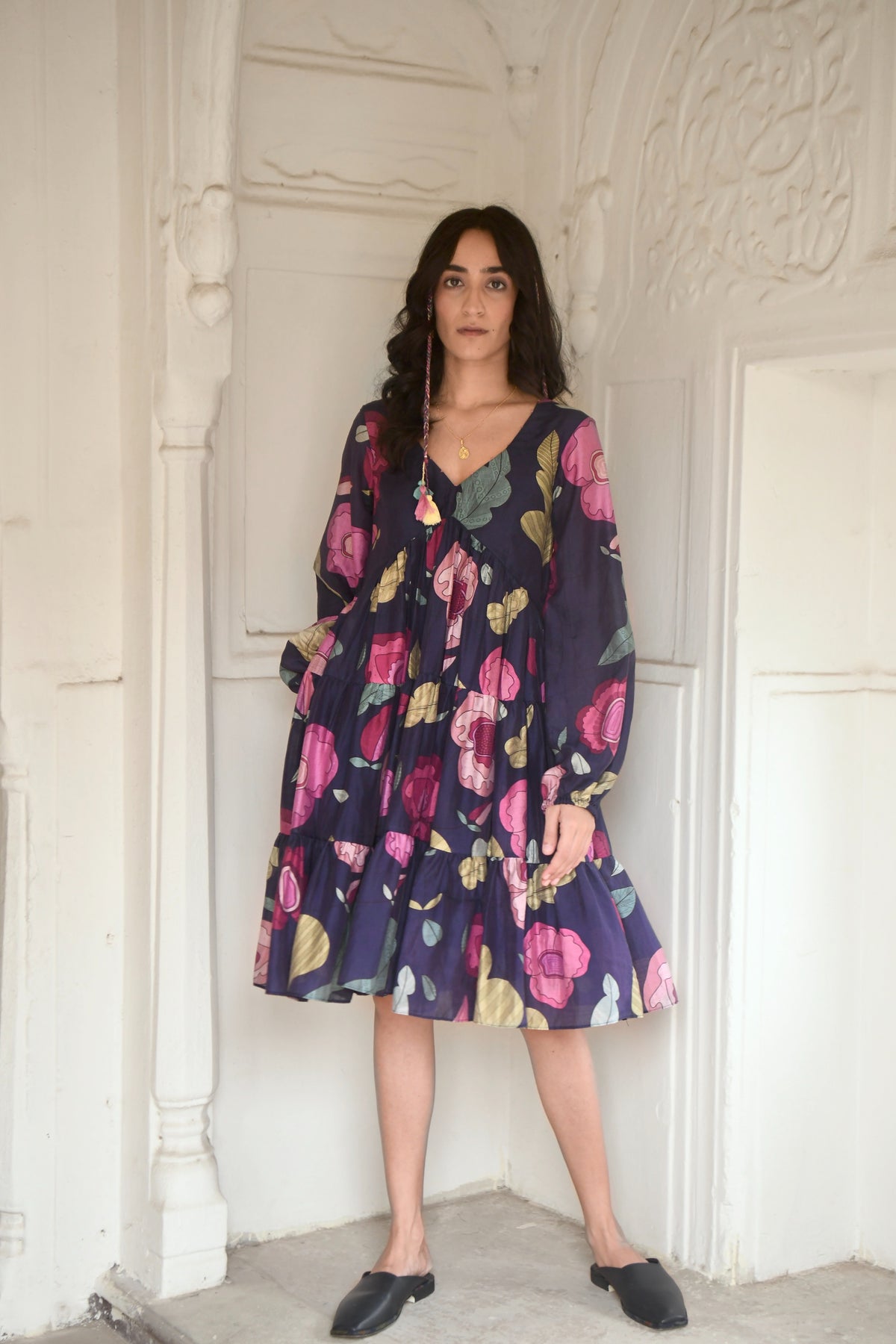 Digitasl Print Daywear Dress