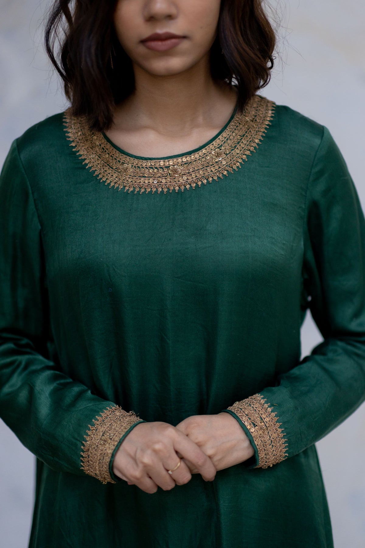 Emerald zeenat kurta set