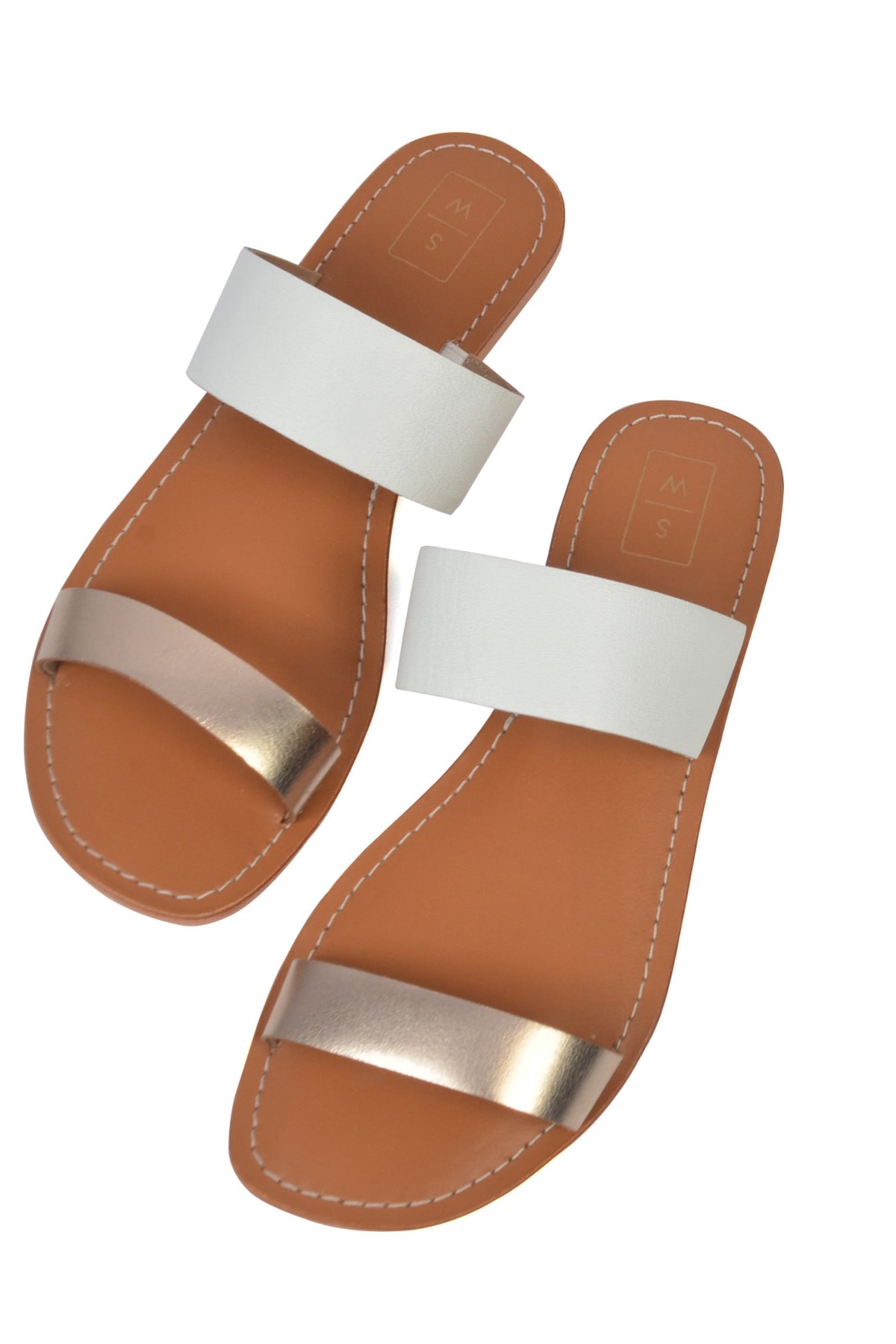 Juno Leather Sliders