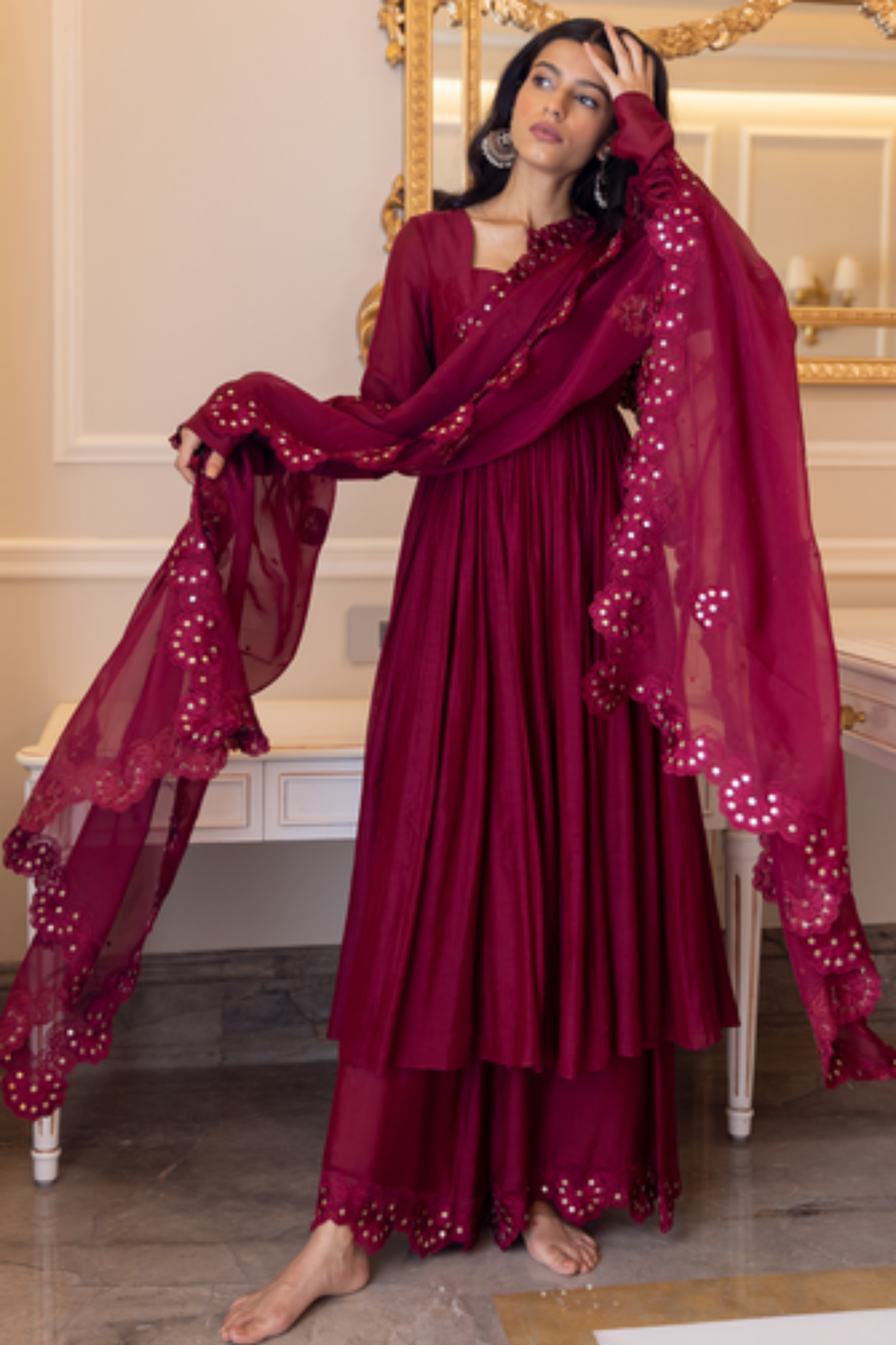Wine anarkali