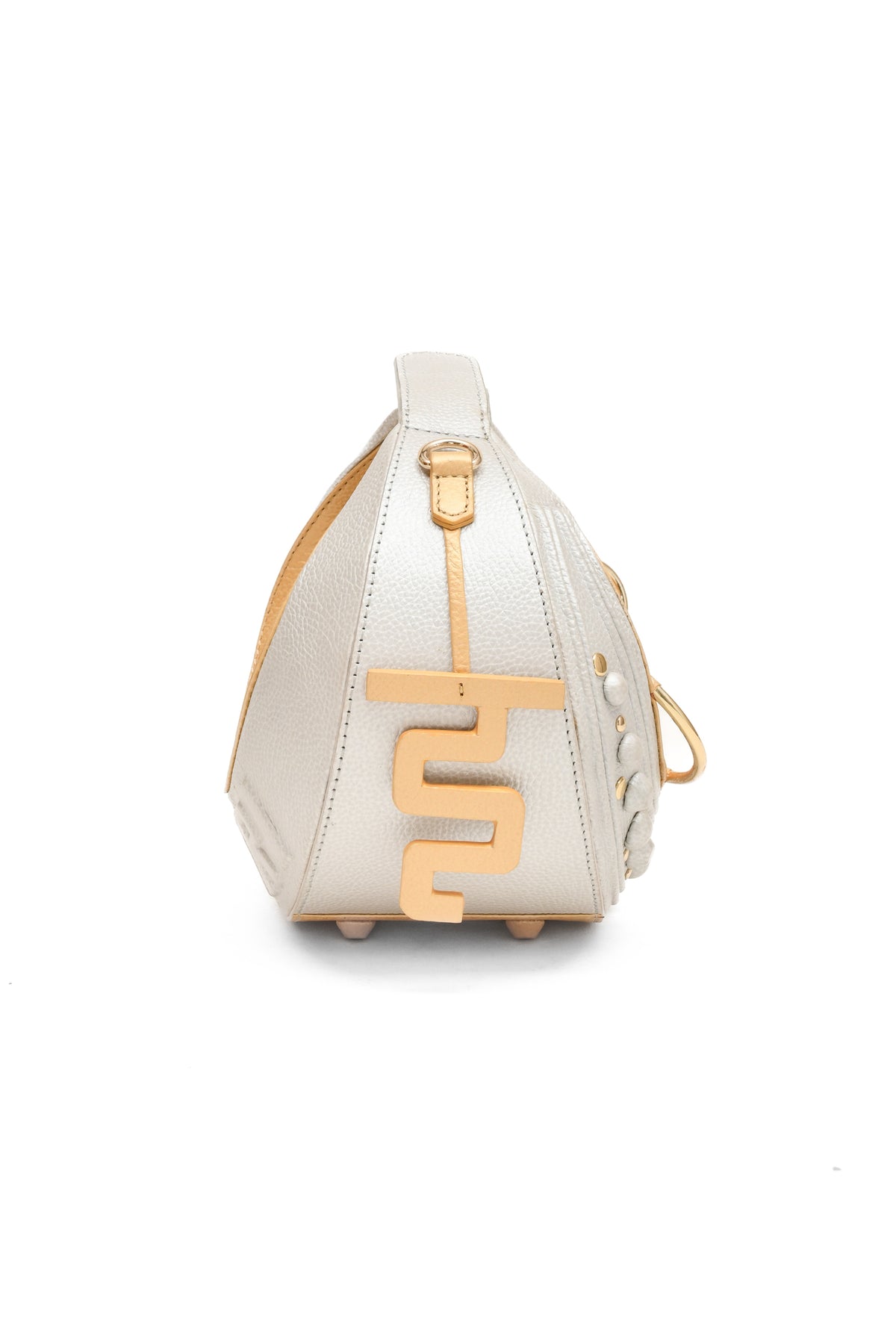 Gold And Silver Halo Bag