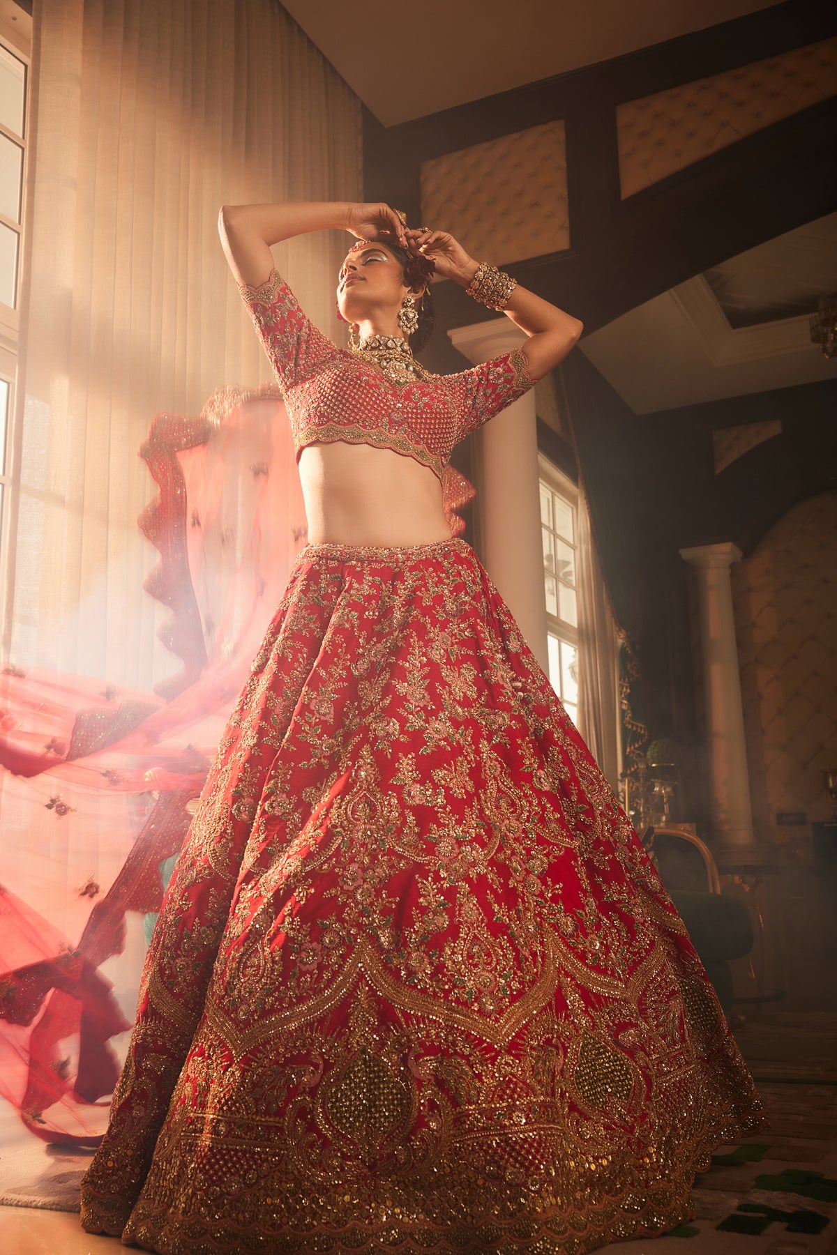 Isra Lehenga