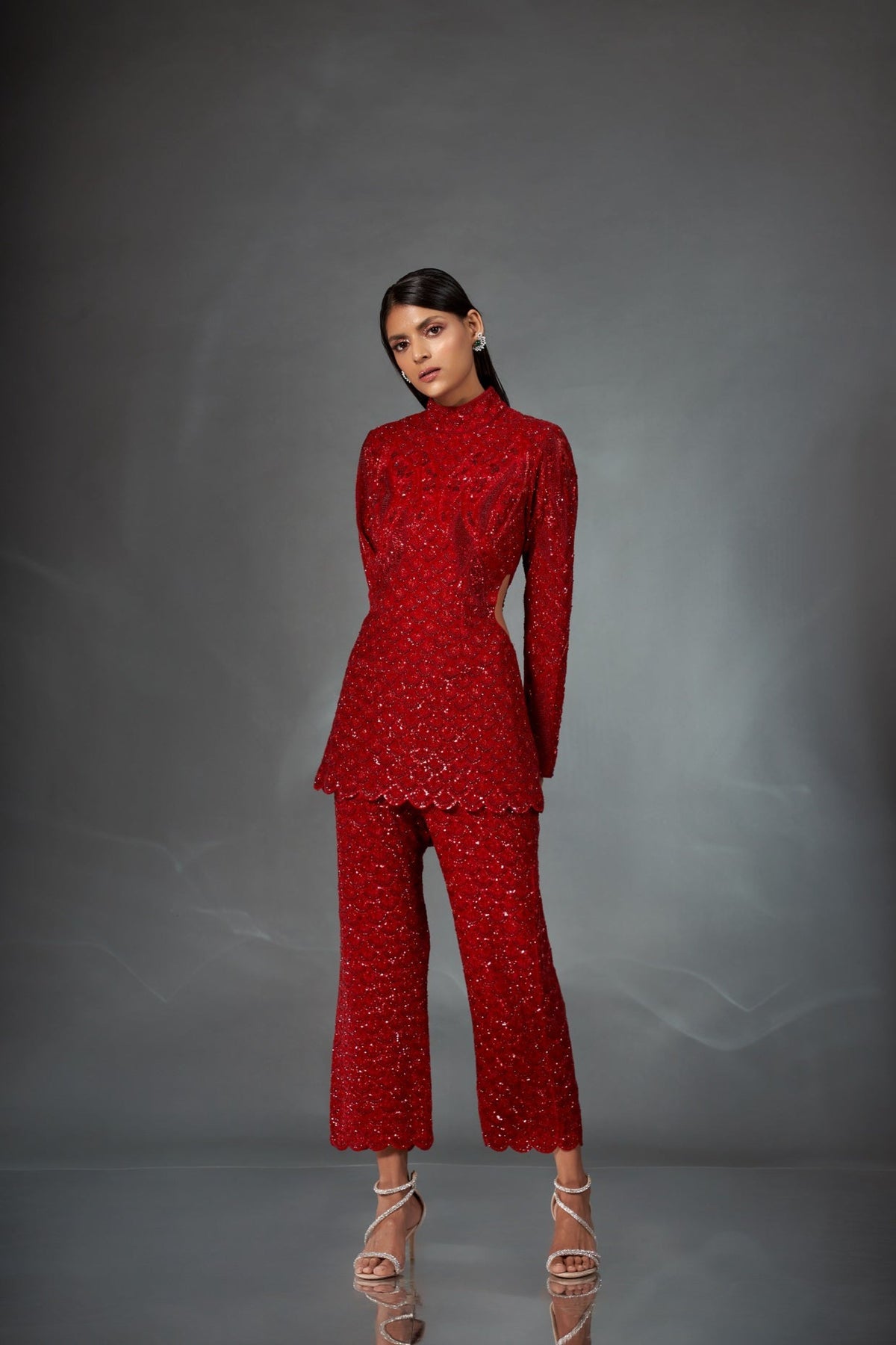 Red Co Ordinate Set