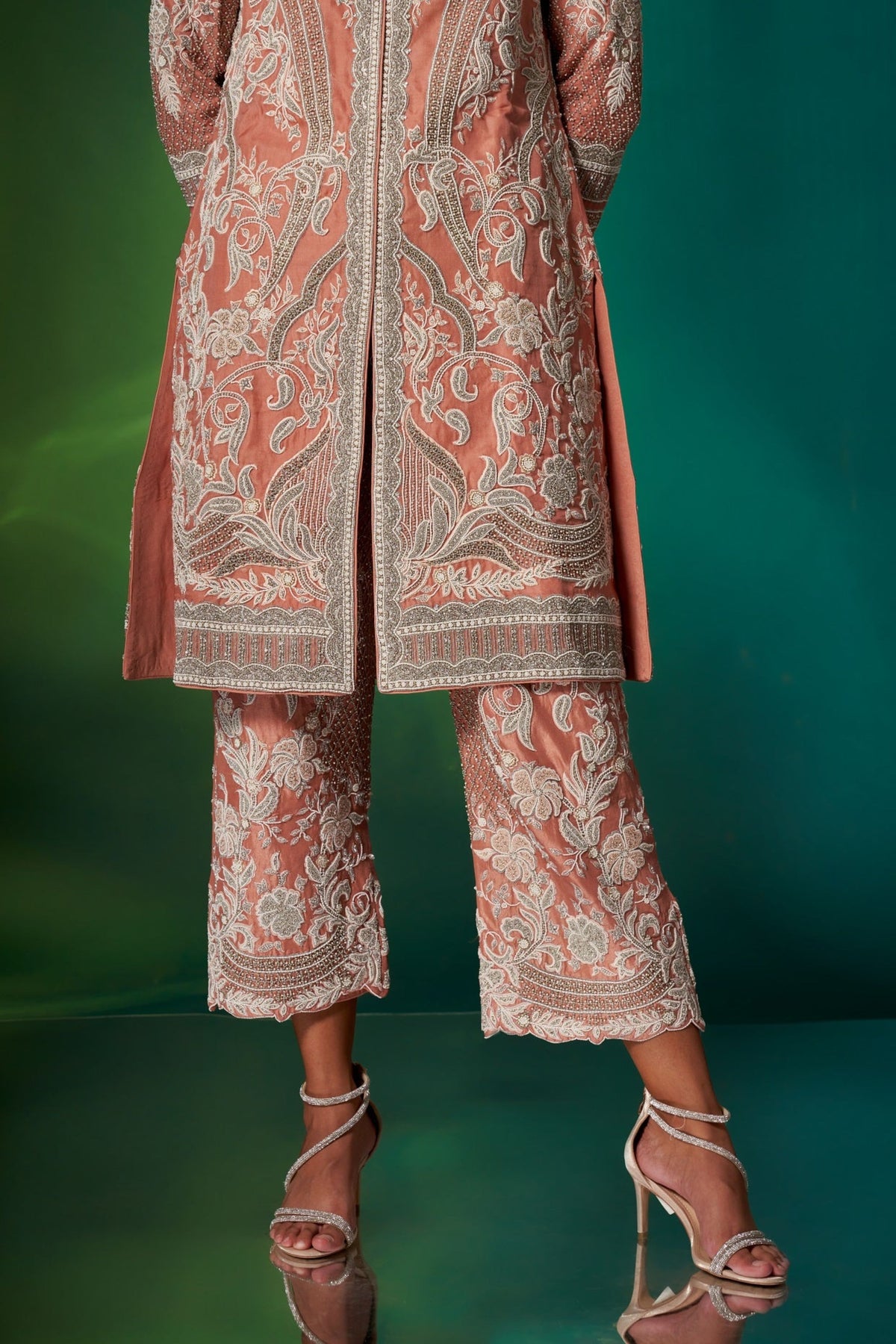 Coral Kurta Set