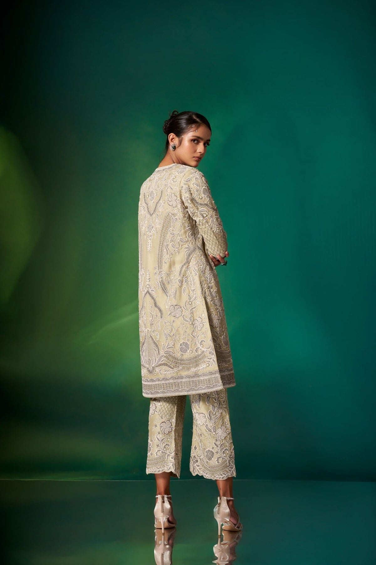 Light Green Kurta Set