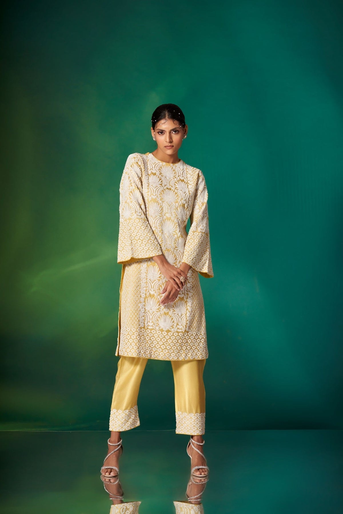 Lime Yellow Kurta Set