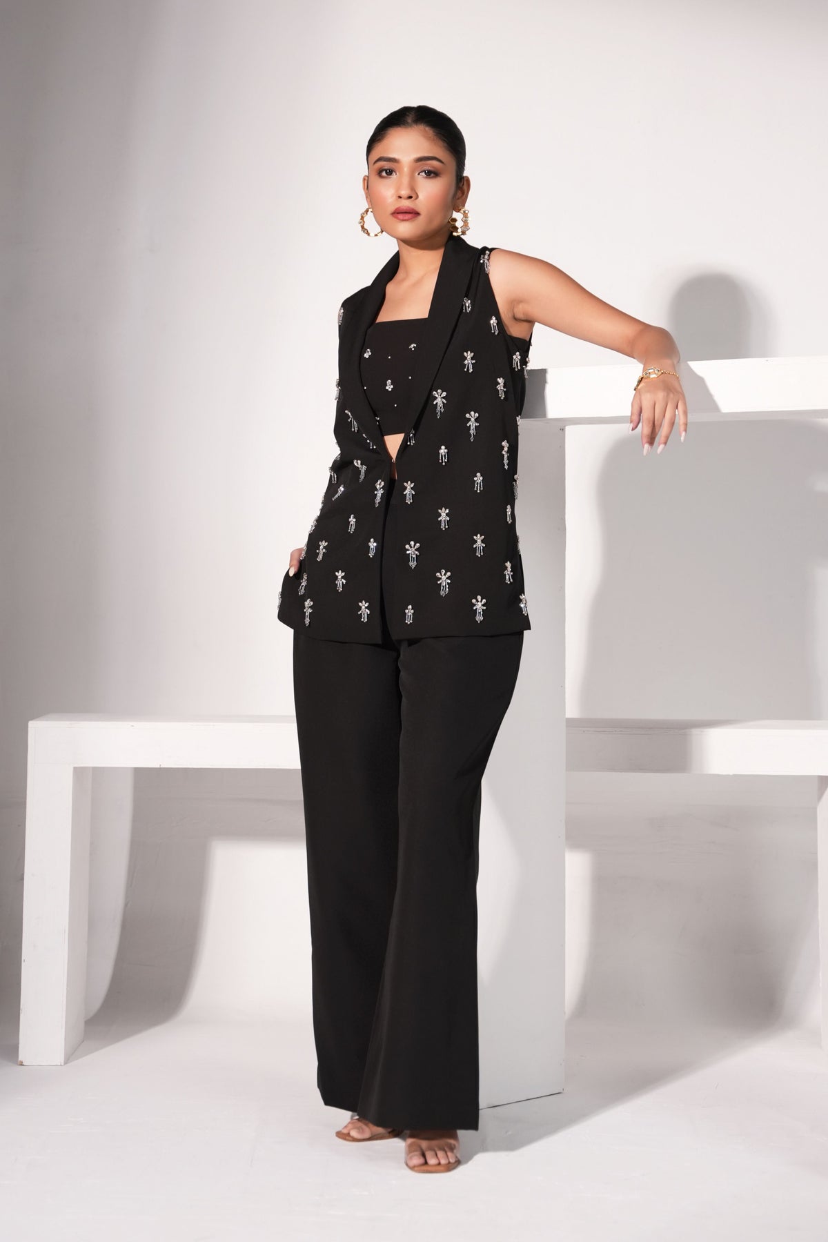 Inaya Crystal Blazer