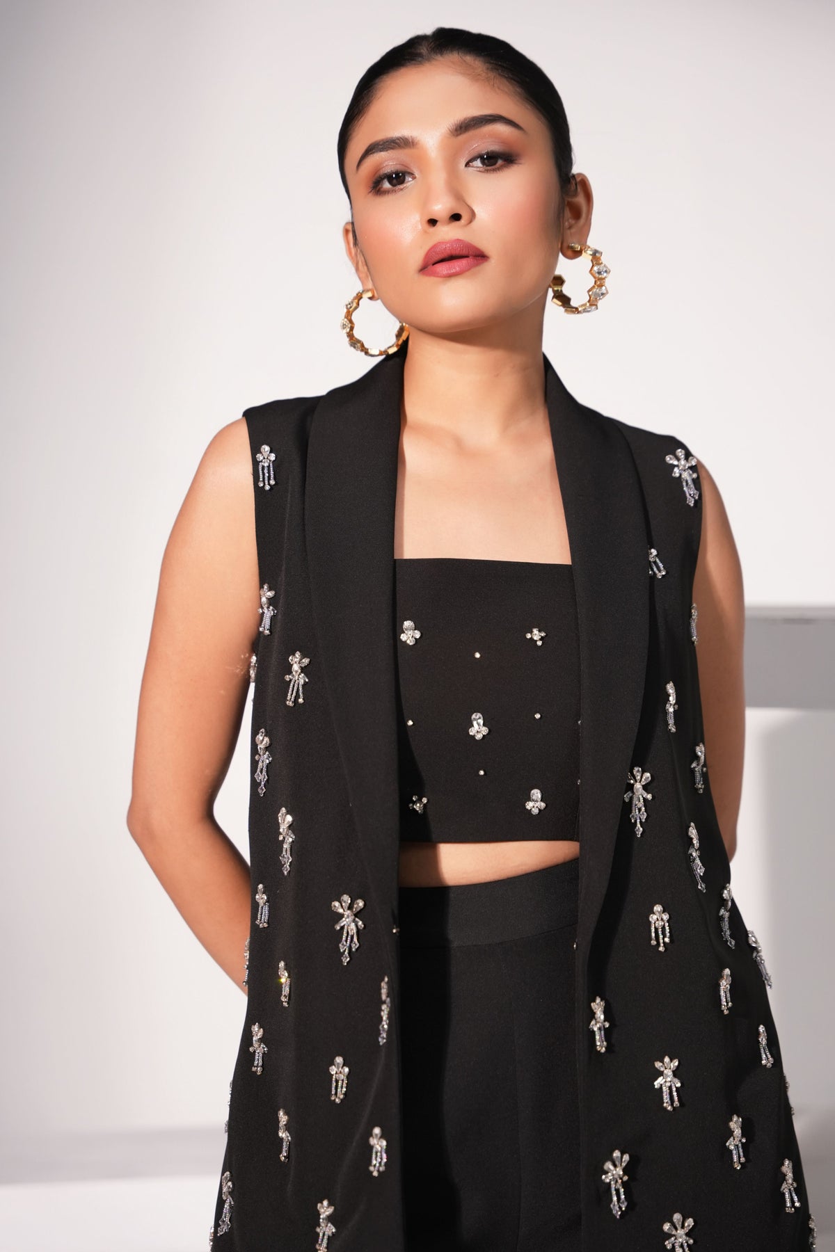 Inaya Crystal Blazer