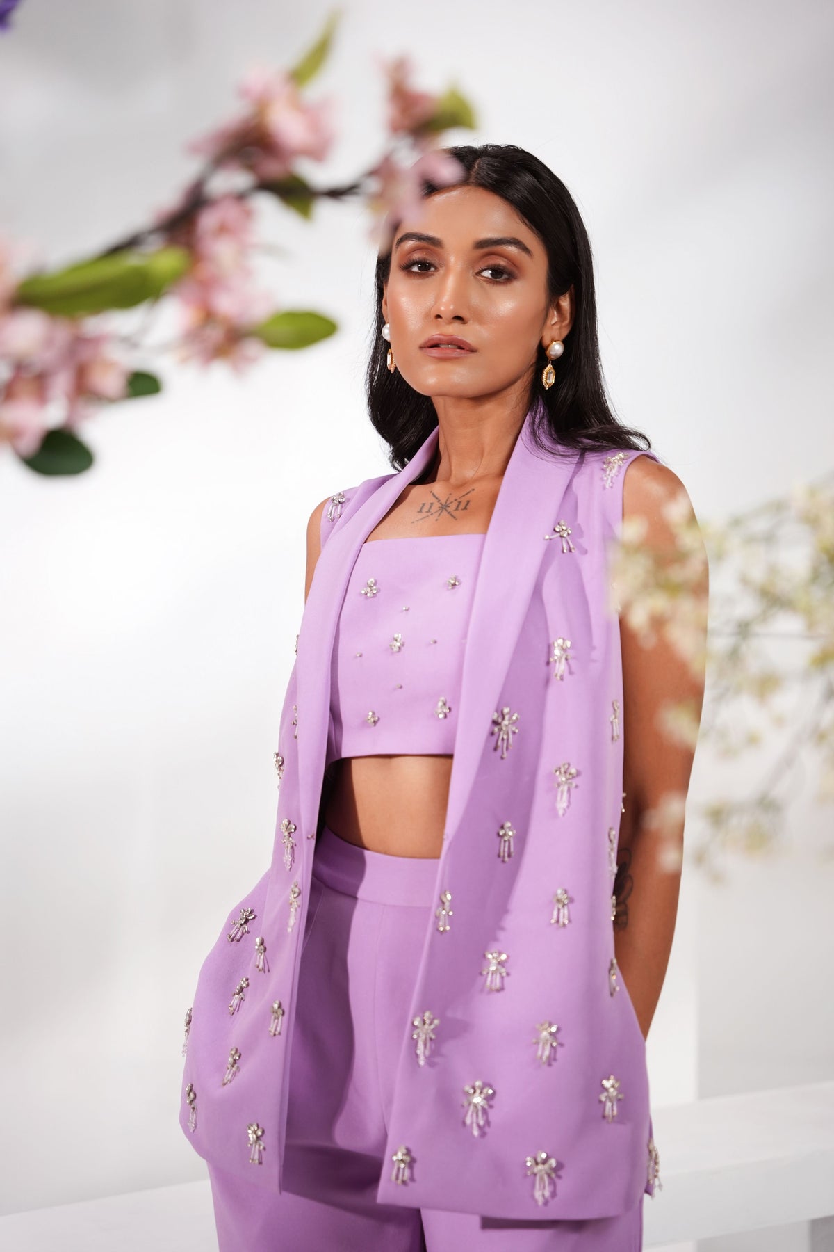 Inaya Crystal Blazer