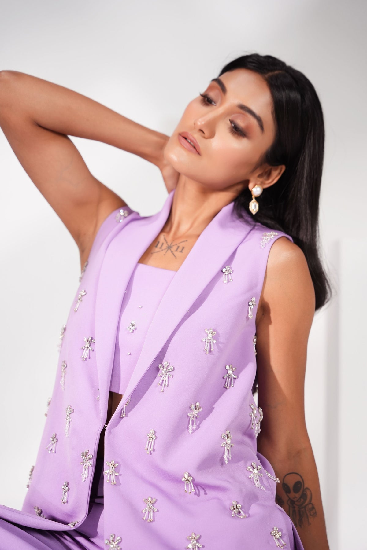 Inaya Crystal Blazer