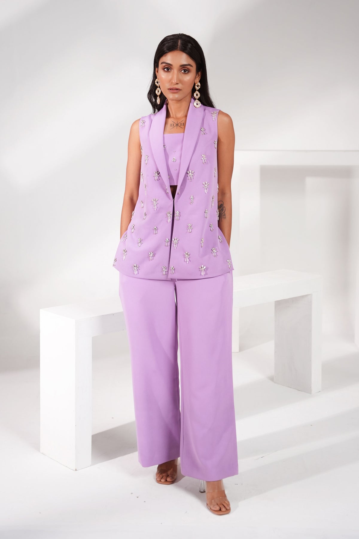 Inaya Crystal Blazer