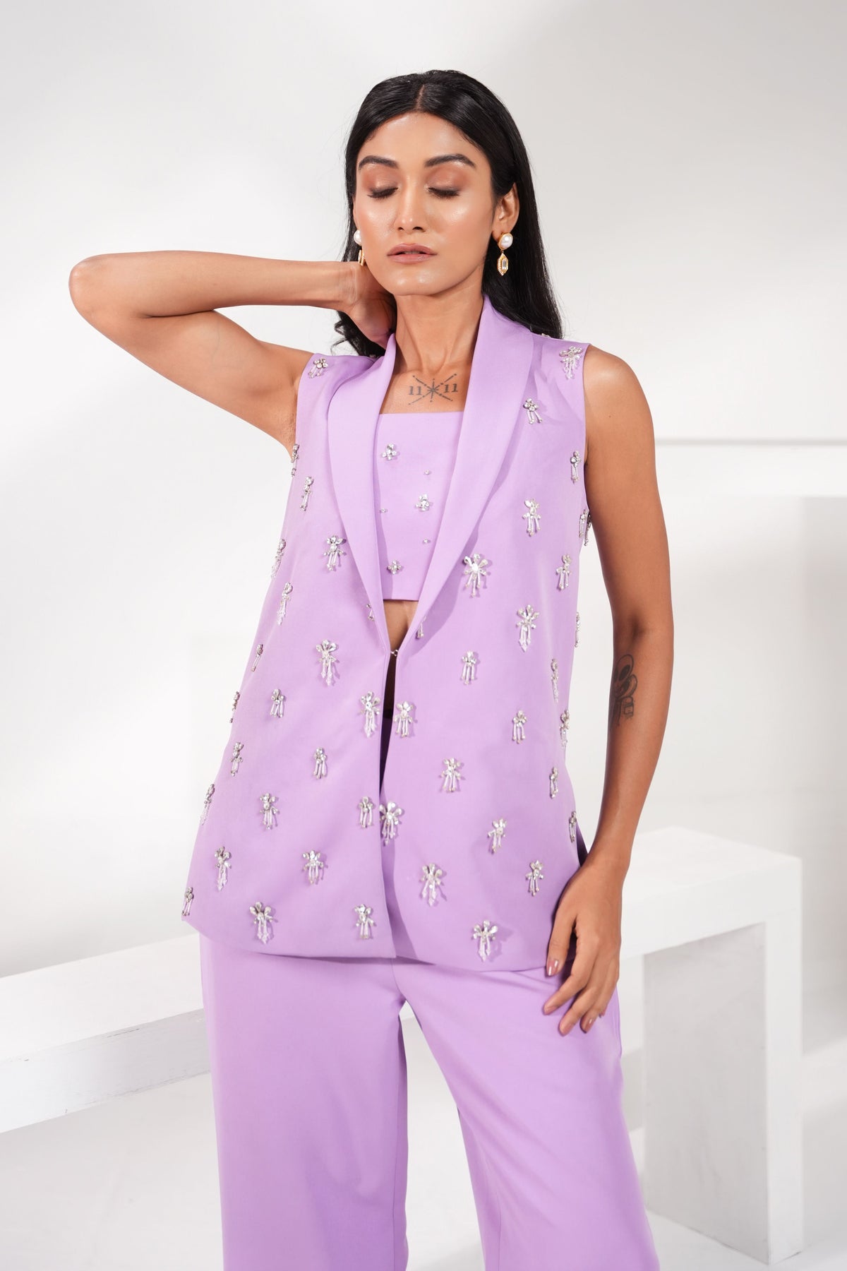 Inaya Crystal Blazer