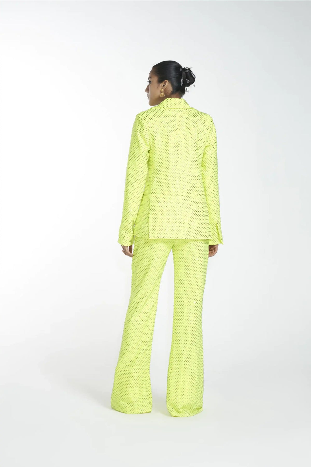 Crystal Neon Blazer Set