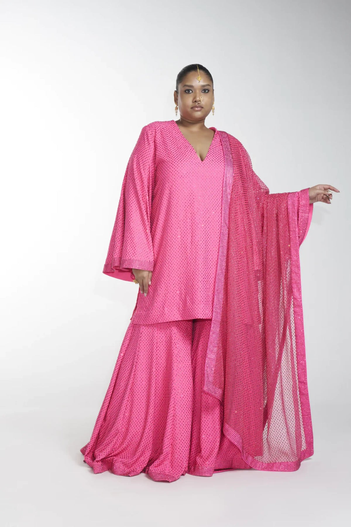 Crystal Sharara Set