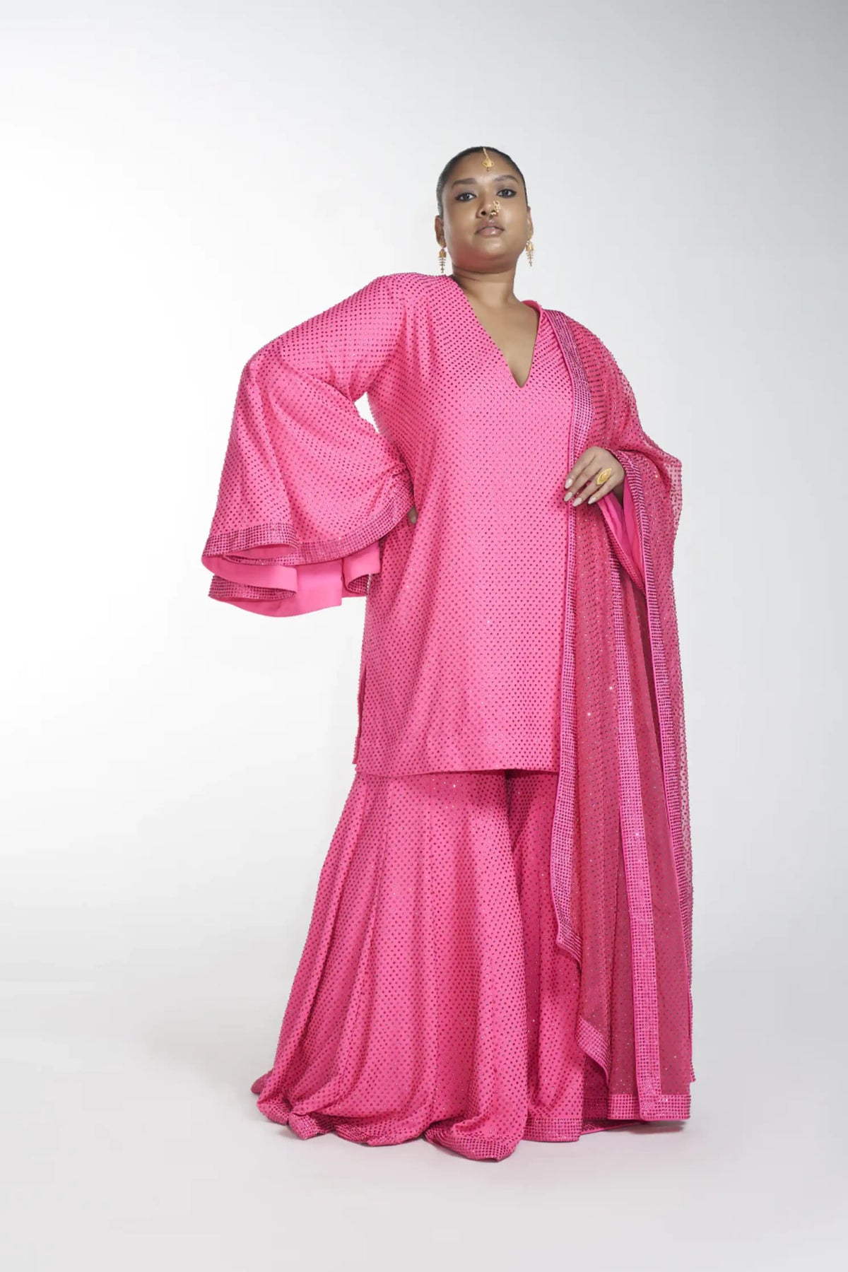 Crystal Sharara Set