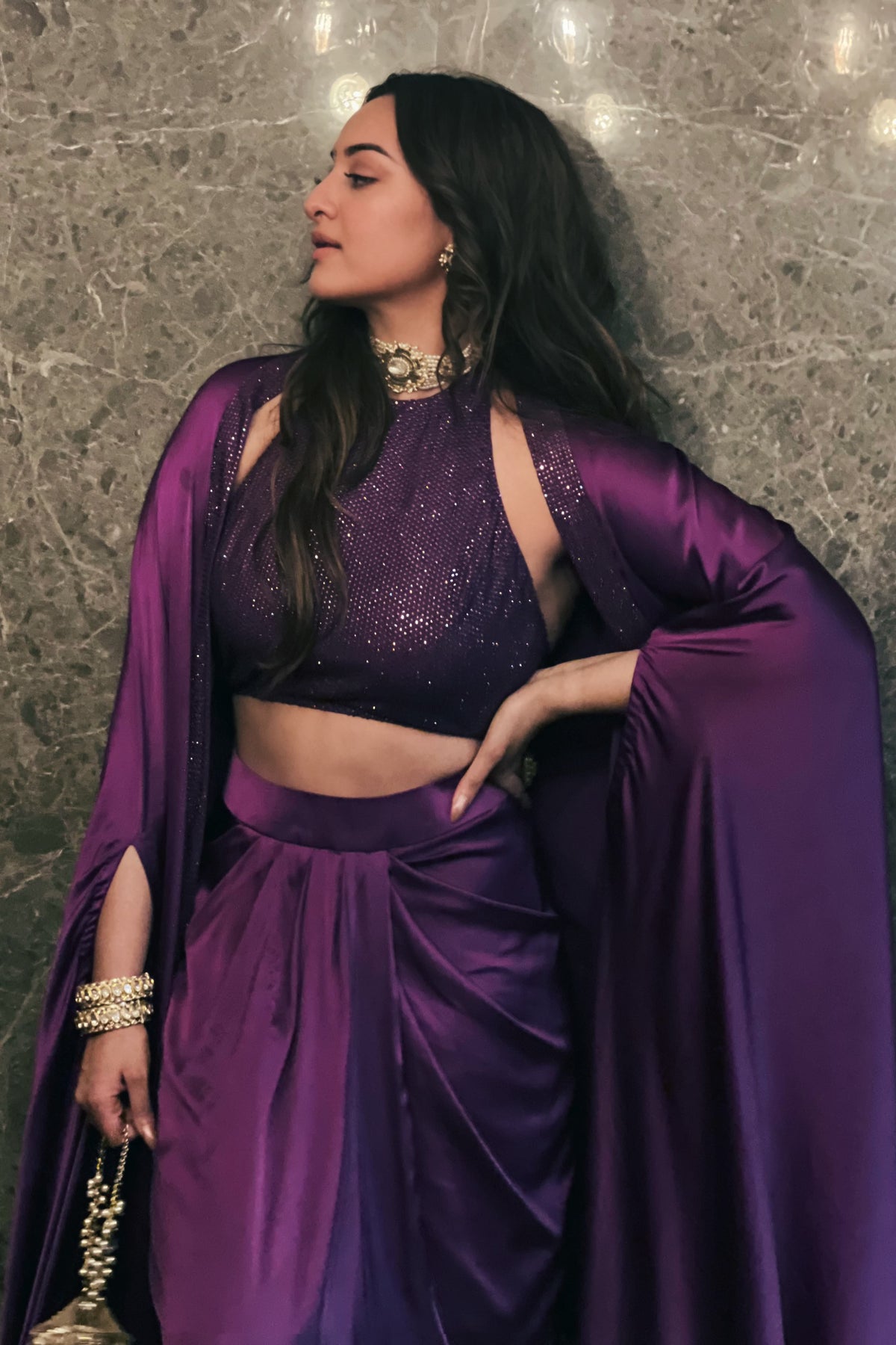 Violeta Cape Set