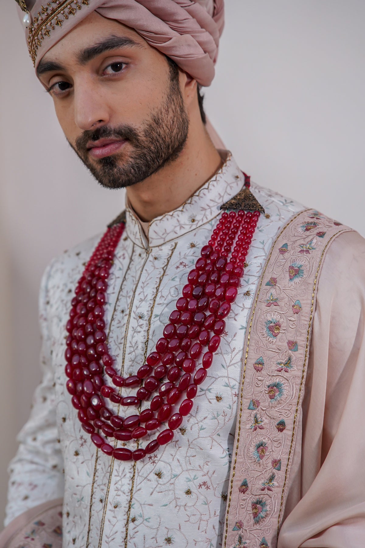 Ivory Chasm Sherwani Set
