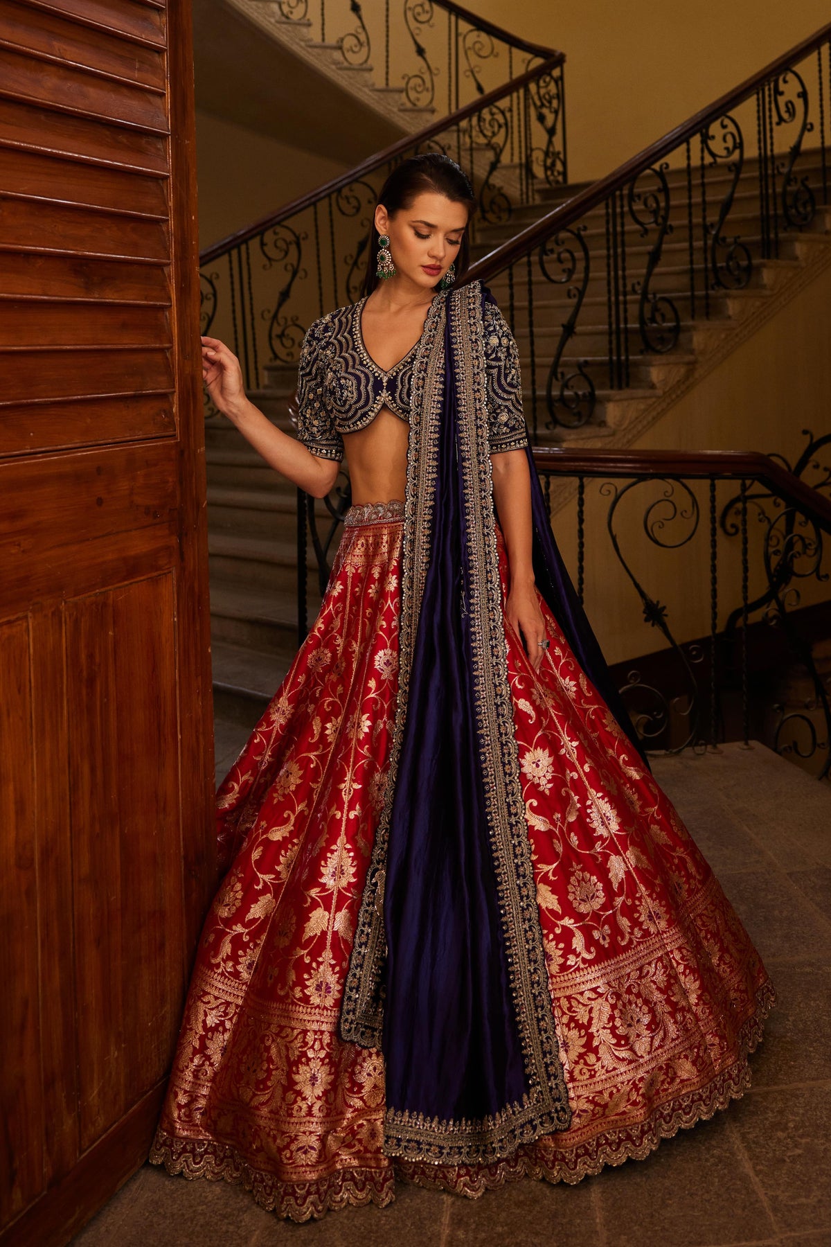 Red Lehenga Set
