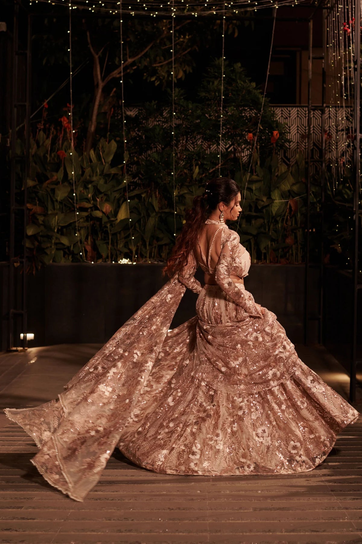 Evening Sand Lehenga Set