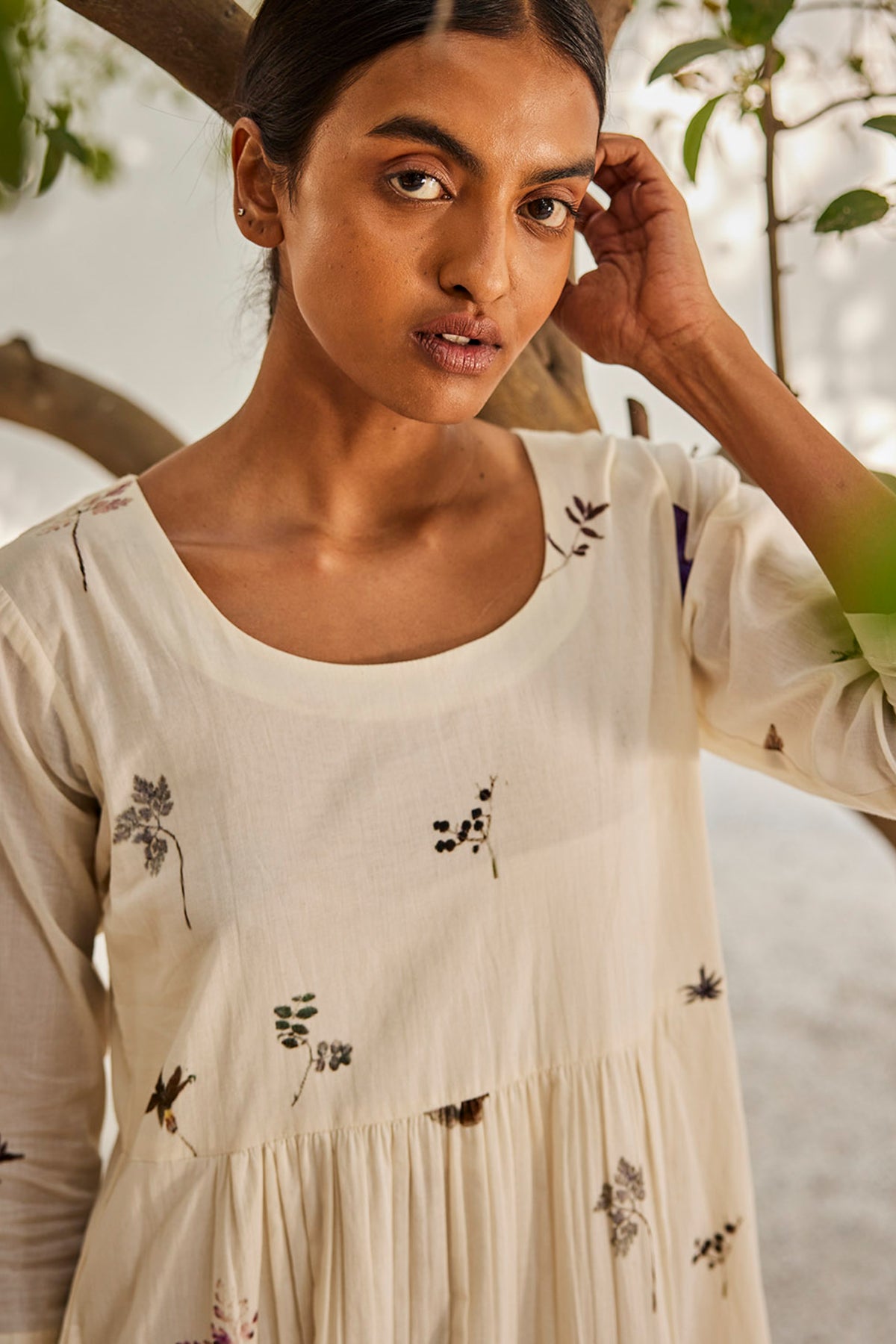 Botanical dress