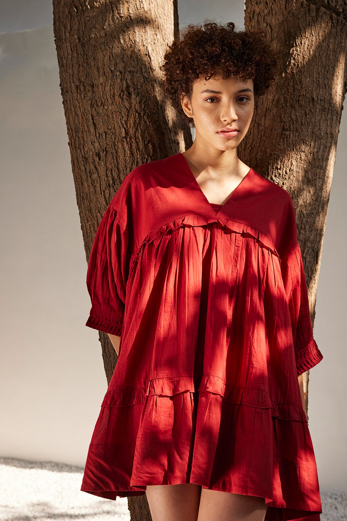 Crimson love dress