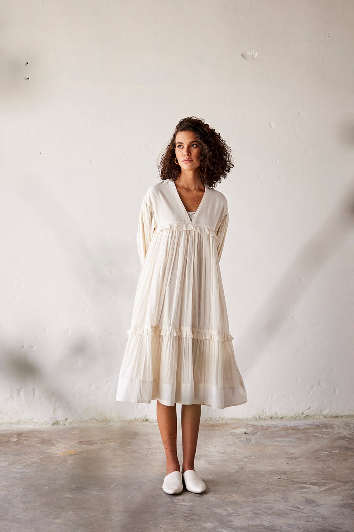 Desi Mogra Dress