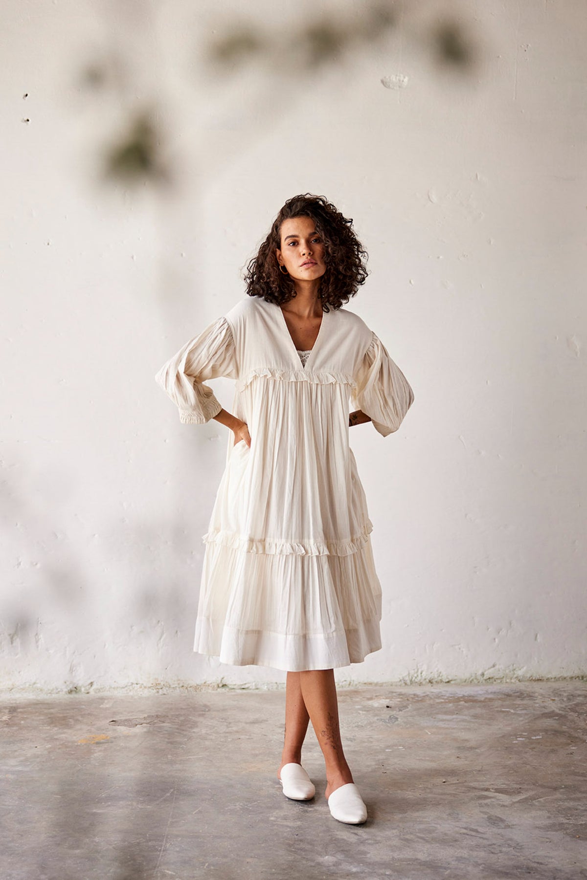 Desi Mogra Dress