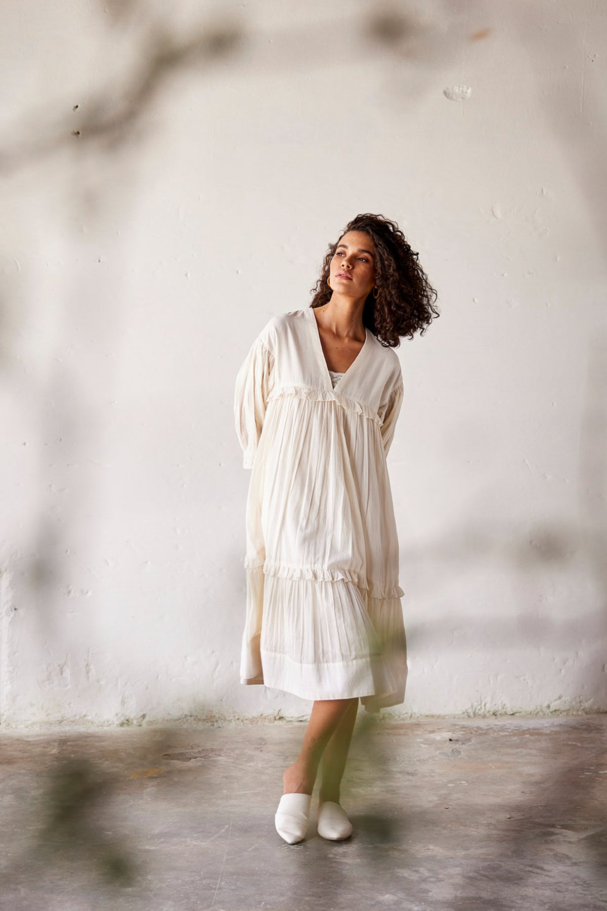 Desi Mogra Dress
