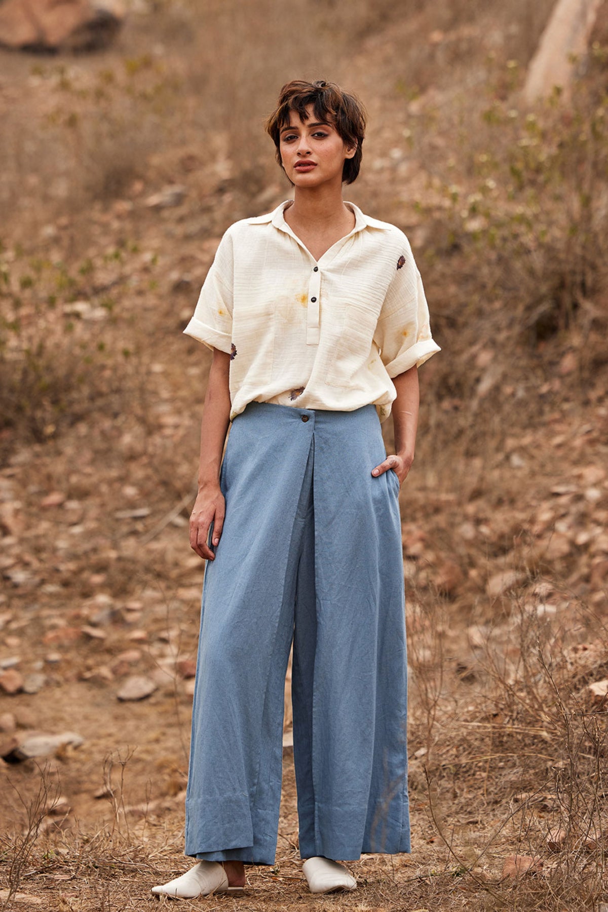 Aasmaan Linen Pants