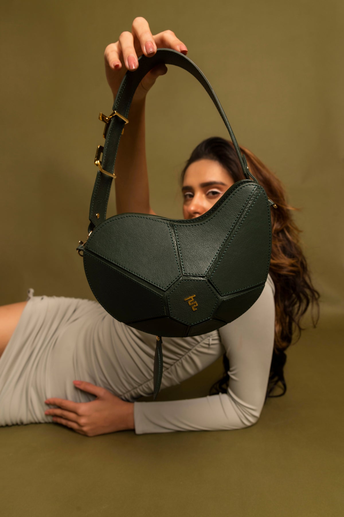 Bottle Green Kerry Bag
