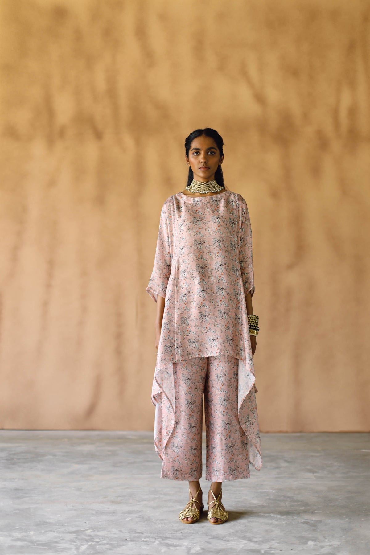 Melon Hanky Tunic &amp; Pant Co-Ord Set