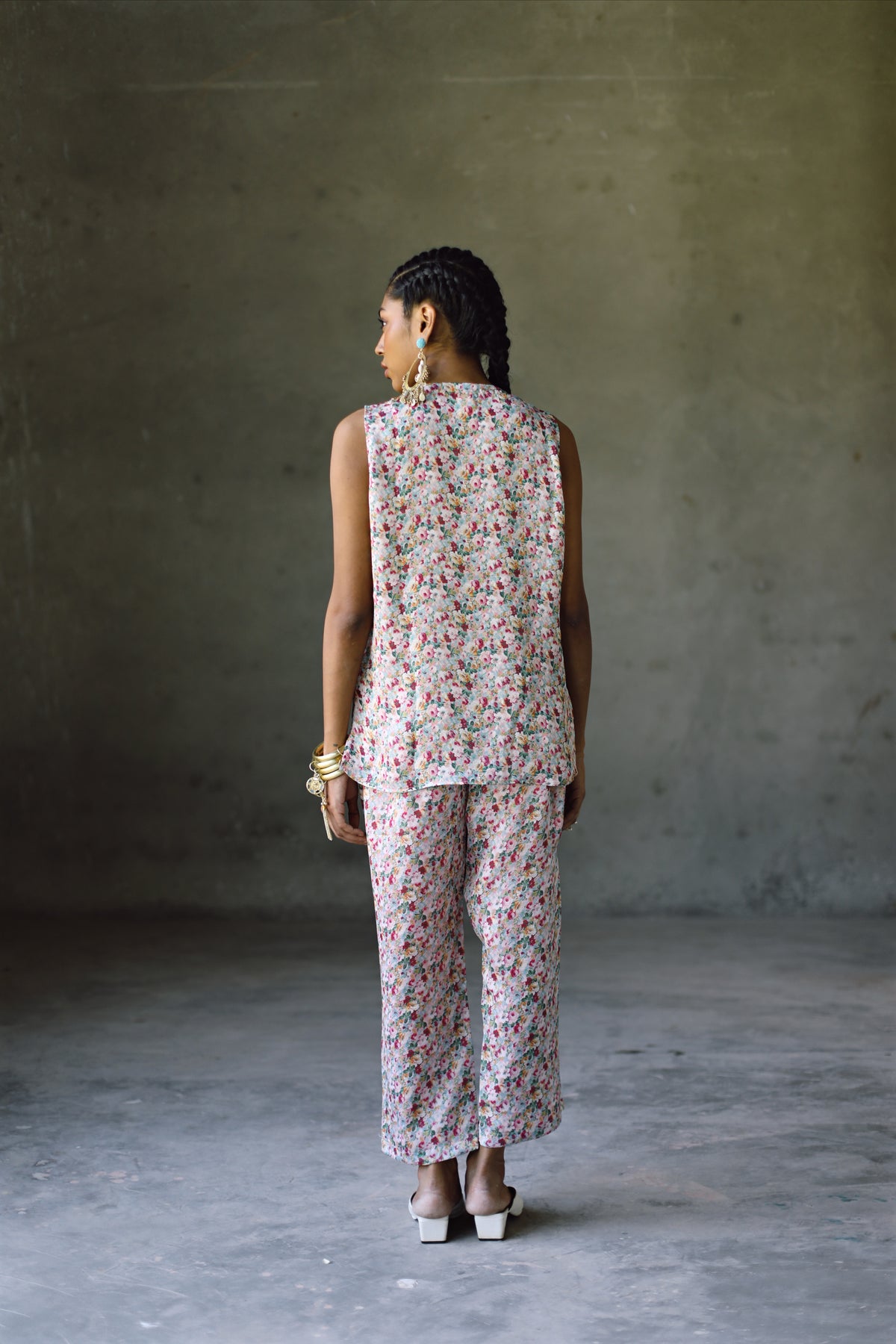 Milano Sl Bias Top  &amp; Pant Co-Ord Set