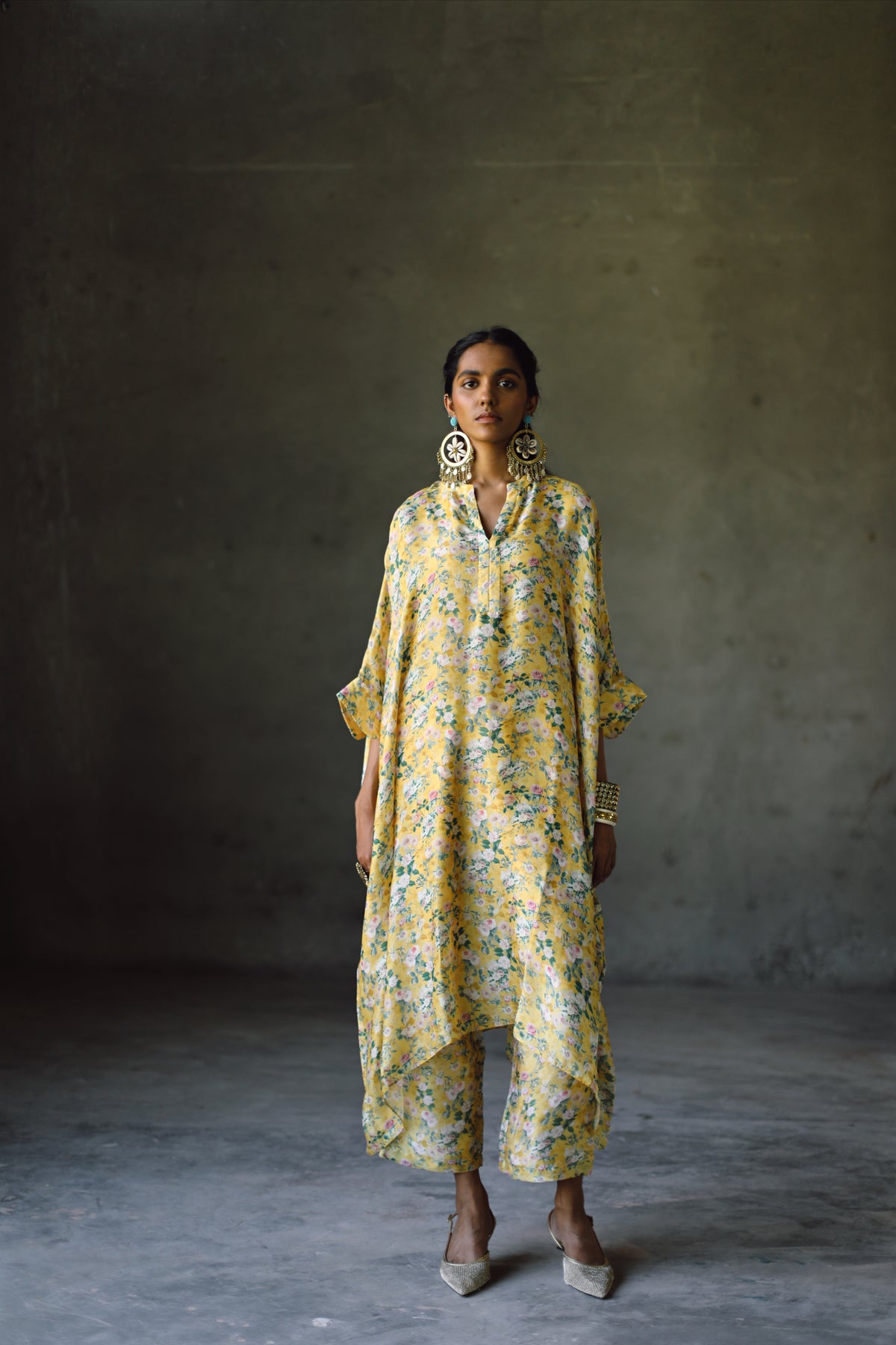 Laguna Long Kaftan  &amp; Pant Co-Ord Set
