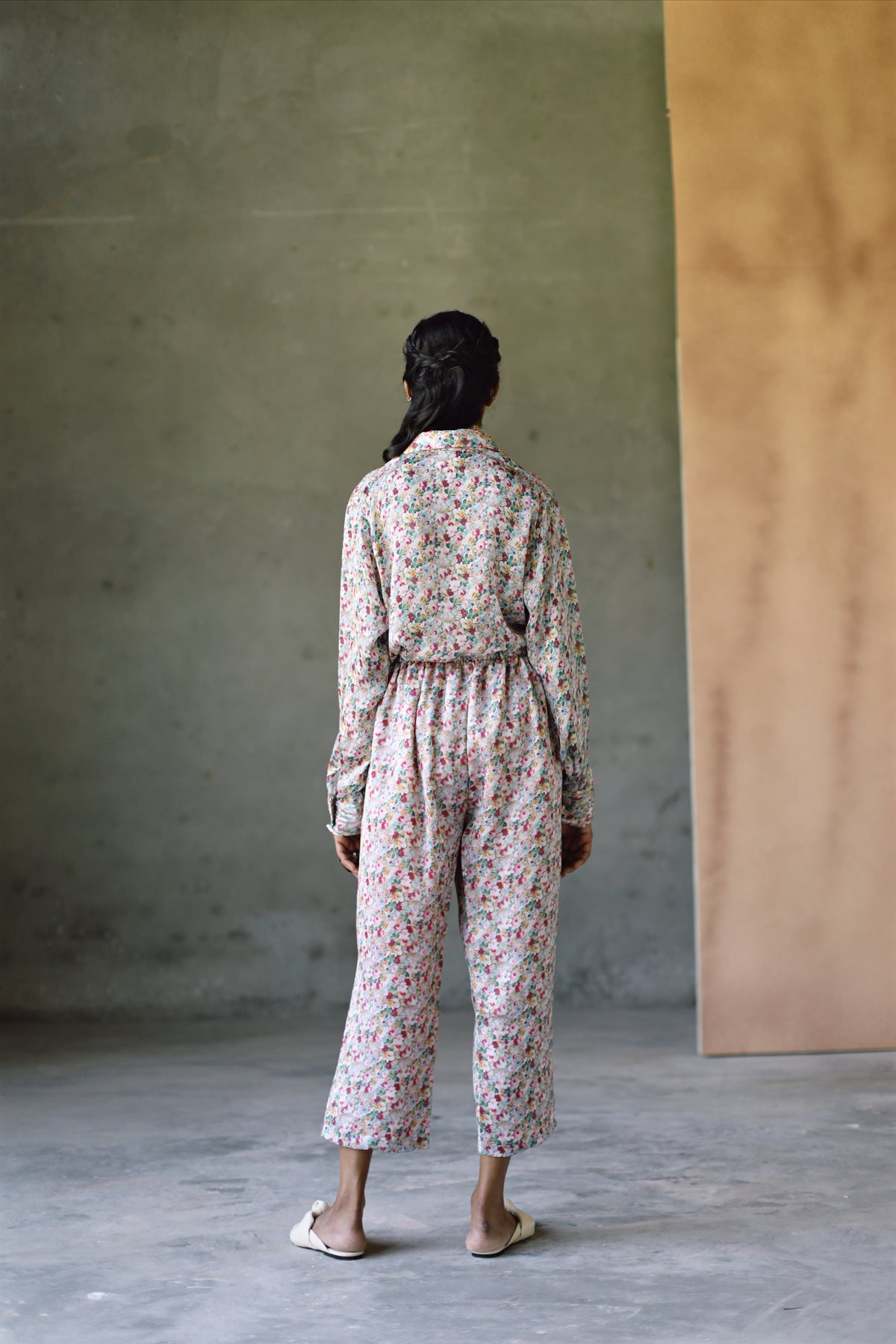 Milano Broken Wave  Cuff Shirt &amp; Pant Co-Ord Set