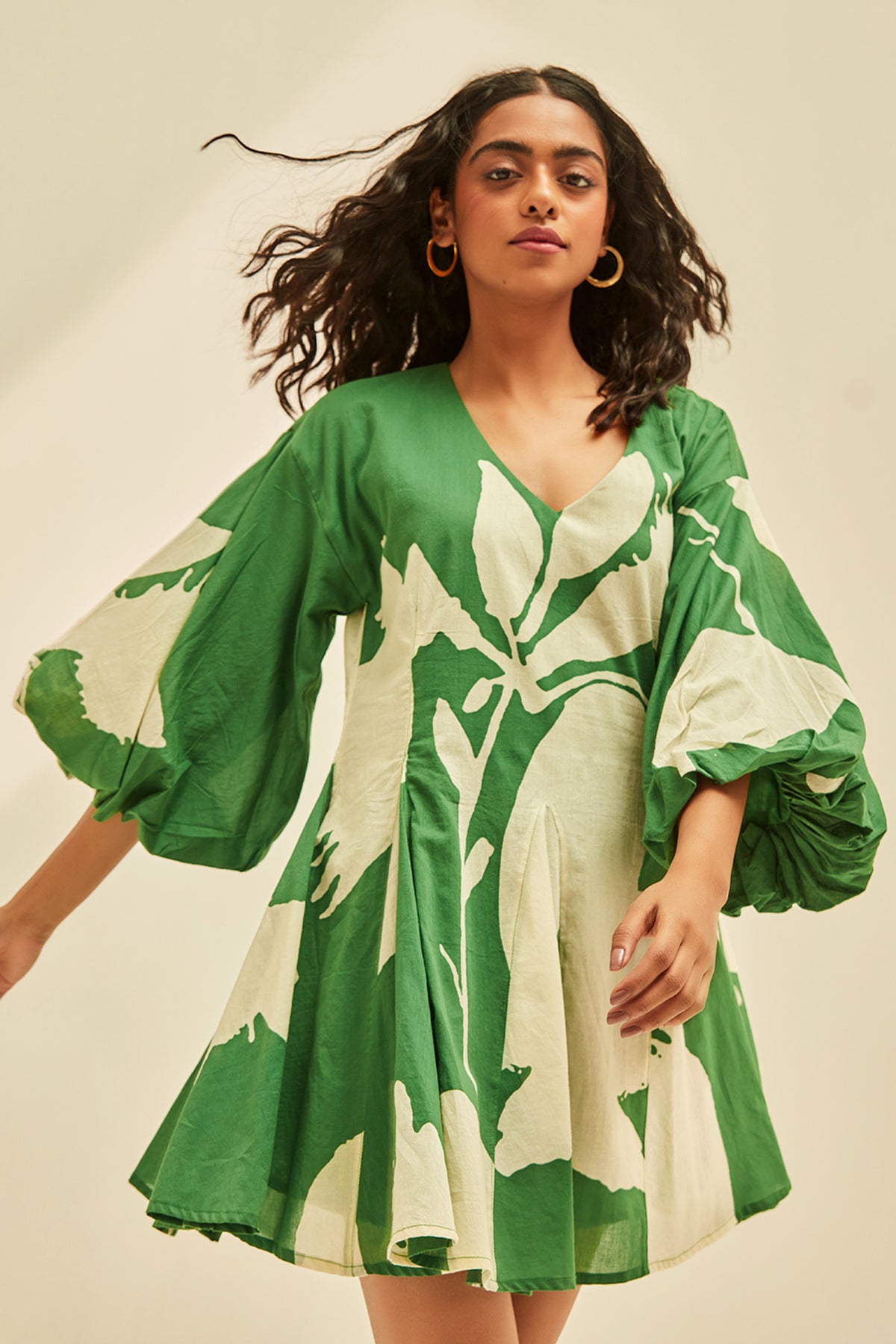 Lush Green Dress