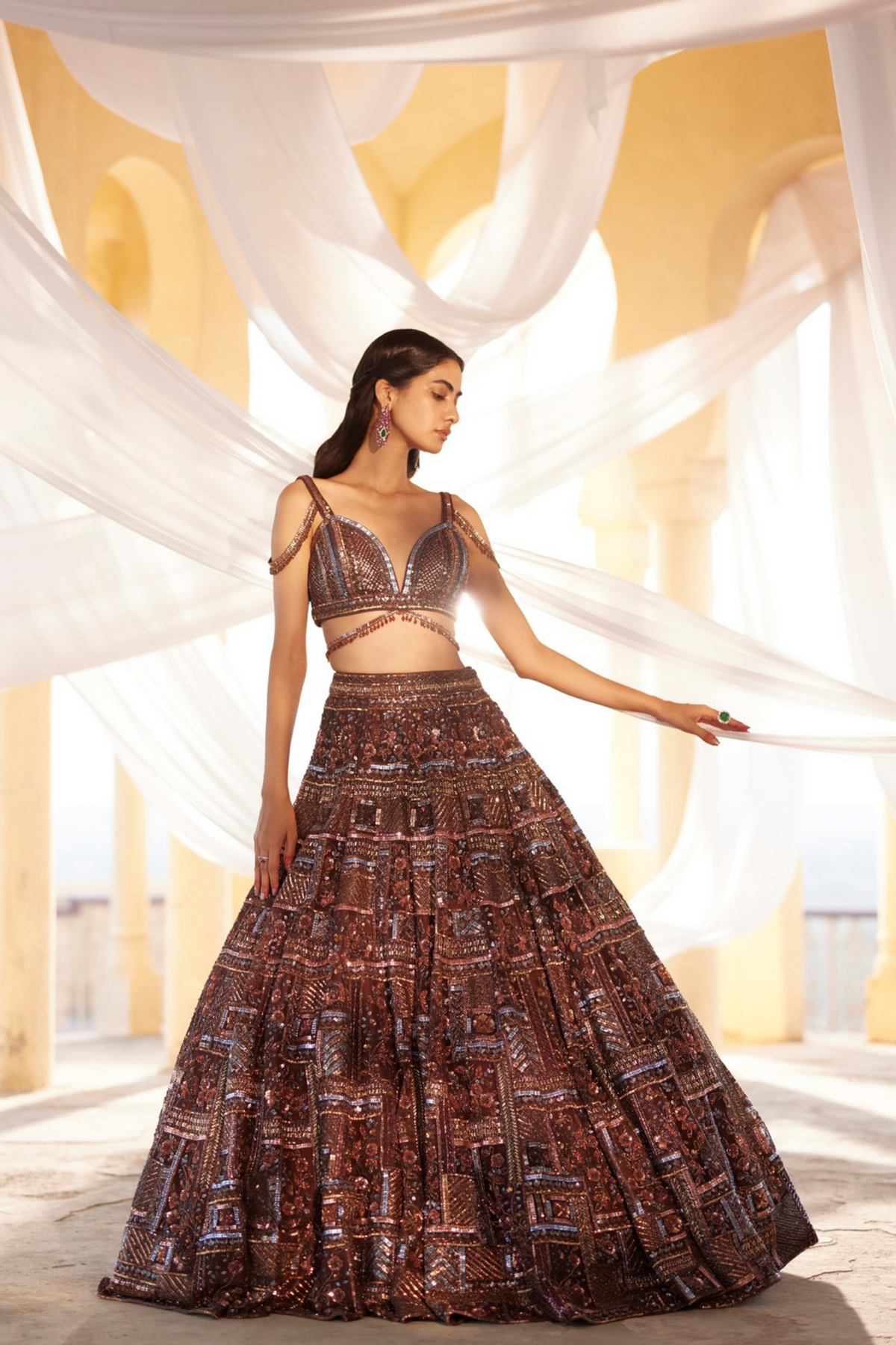 Kinaaz Lehenga set