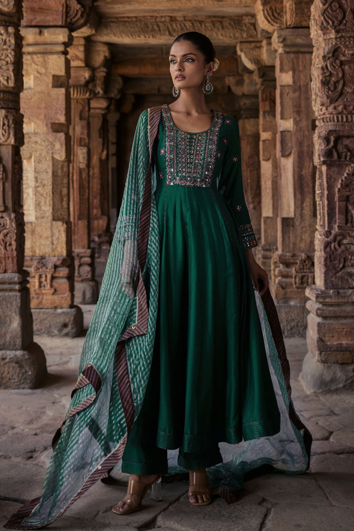 Zaha Anarkali Set