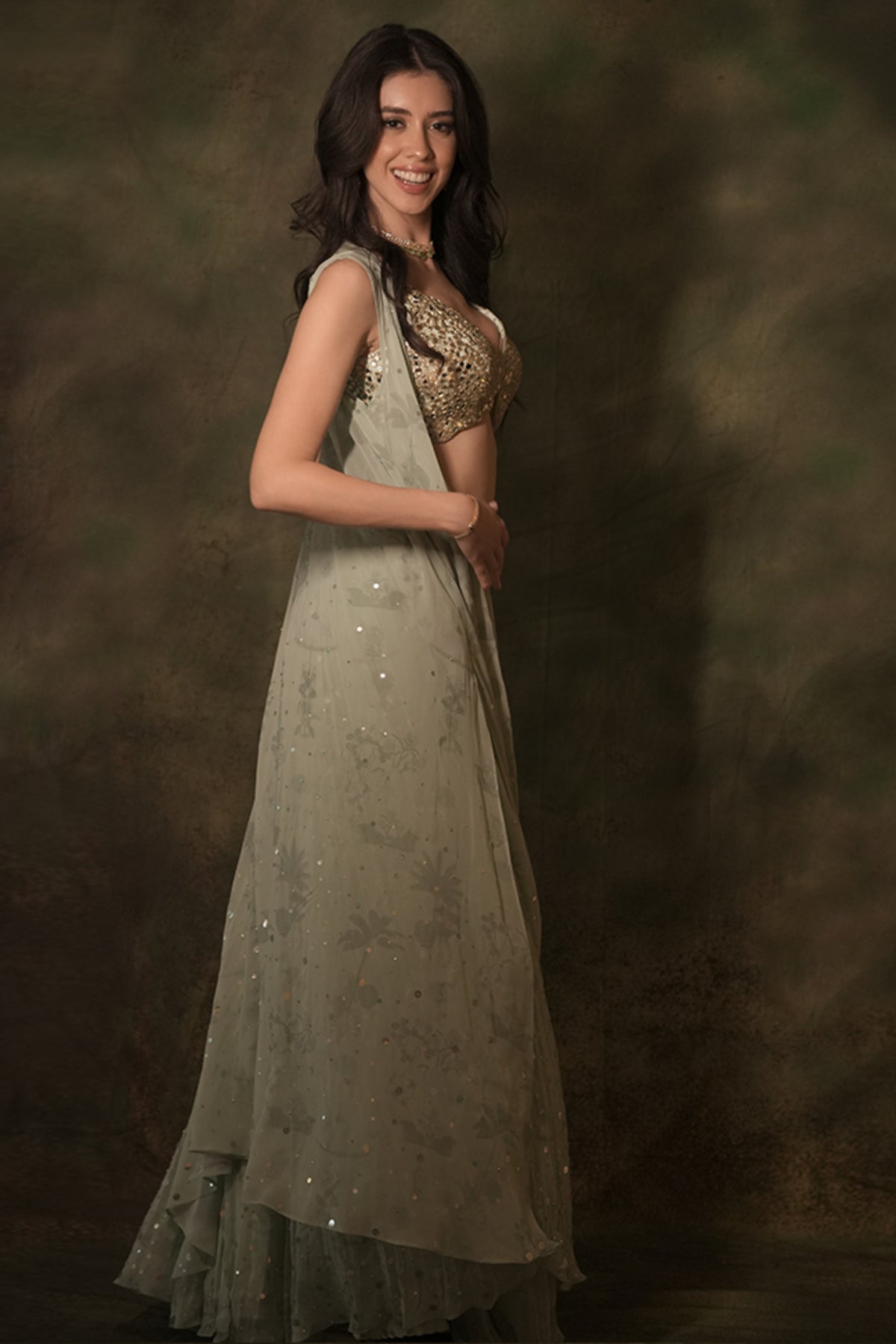 The Jacket Mirror Lehenga Set