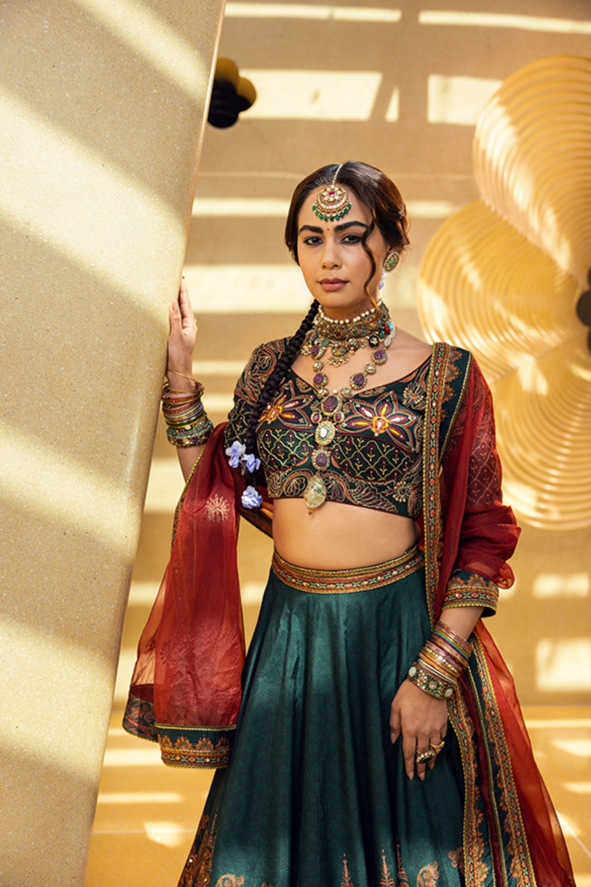 Mehjabeen lehenga set