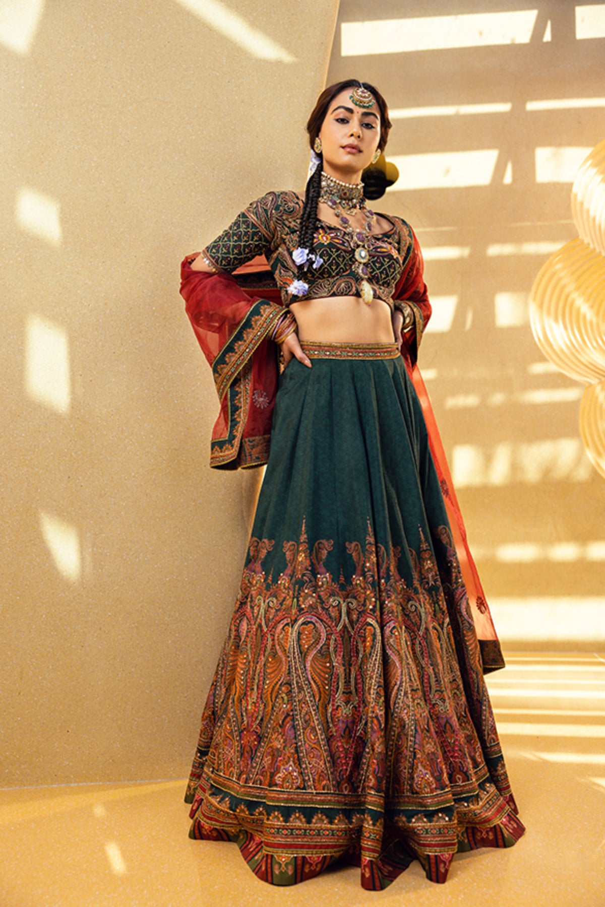 Mehjabeen lehenga set