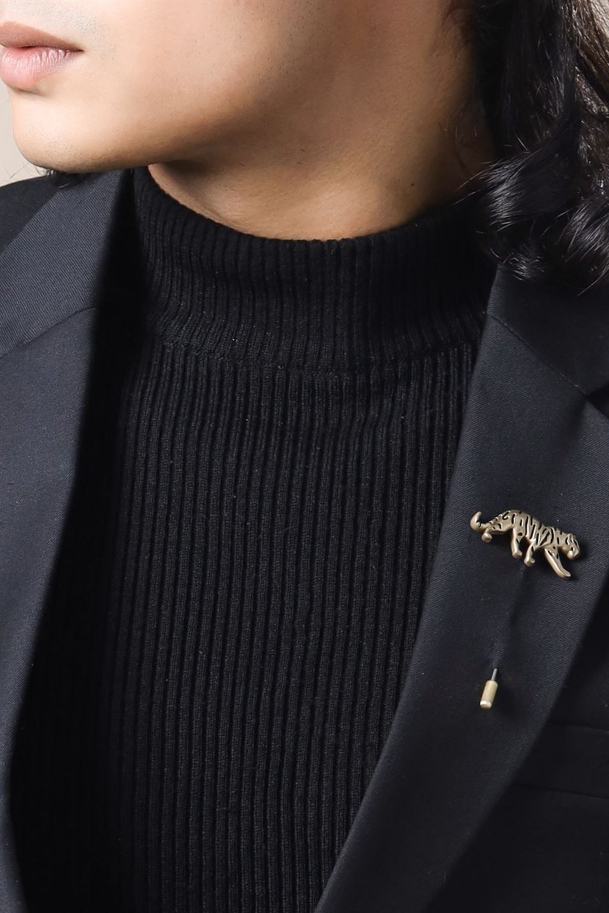 Calm Chetaah Lapel Pin
