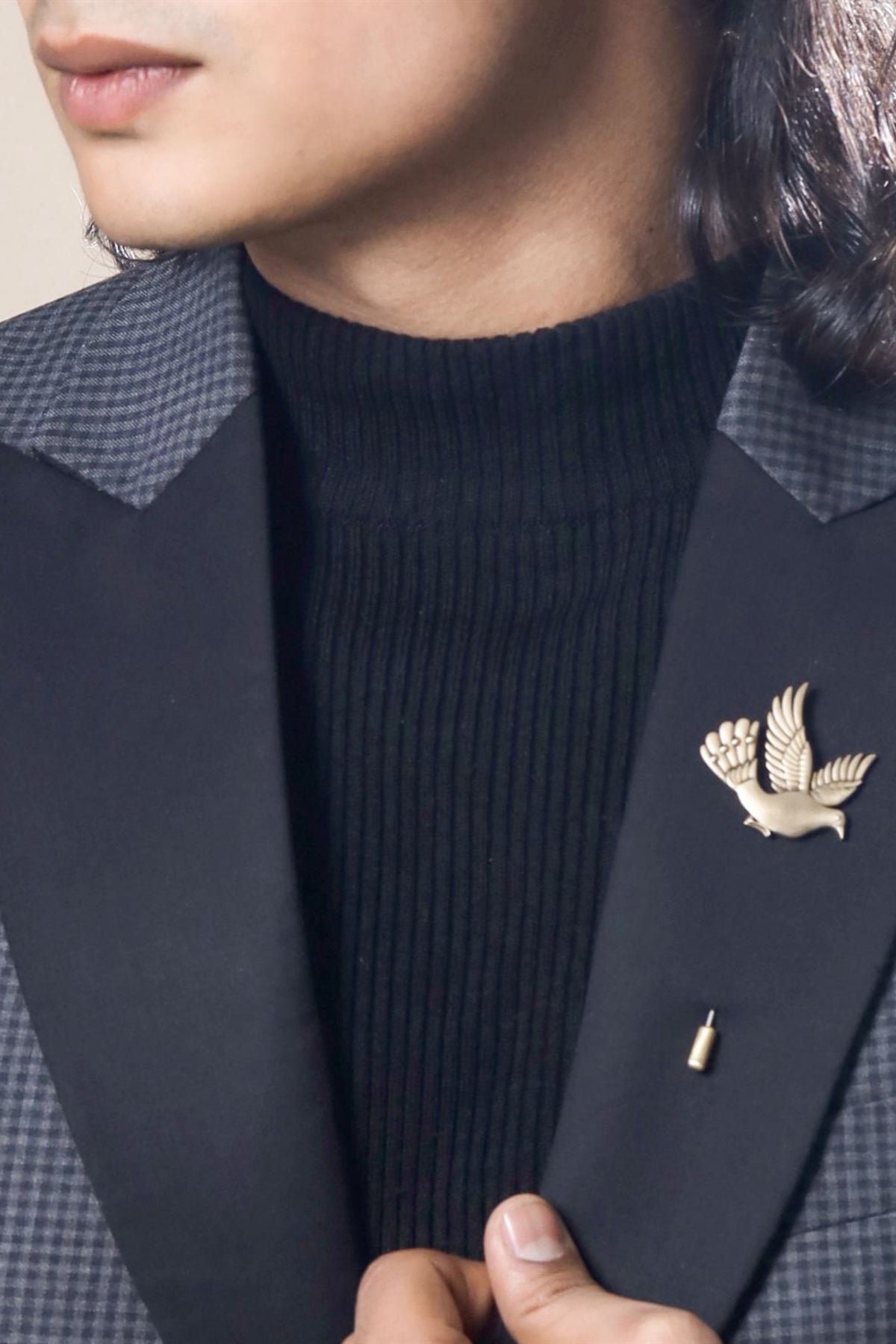 Flying Bird Lapel Pin