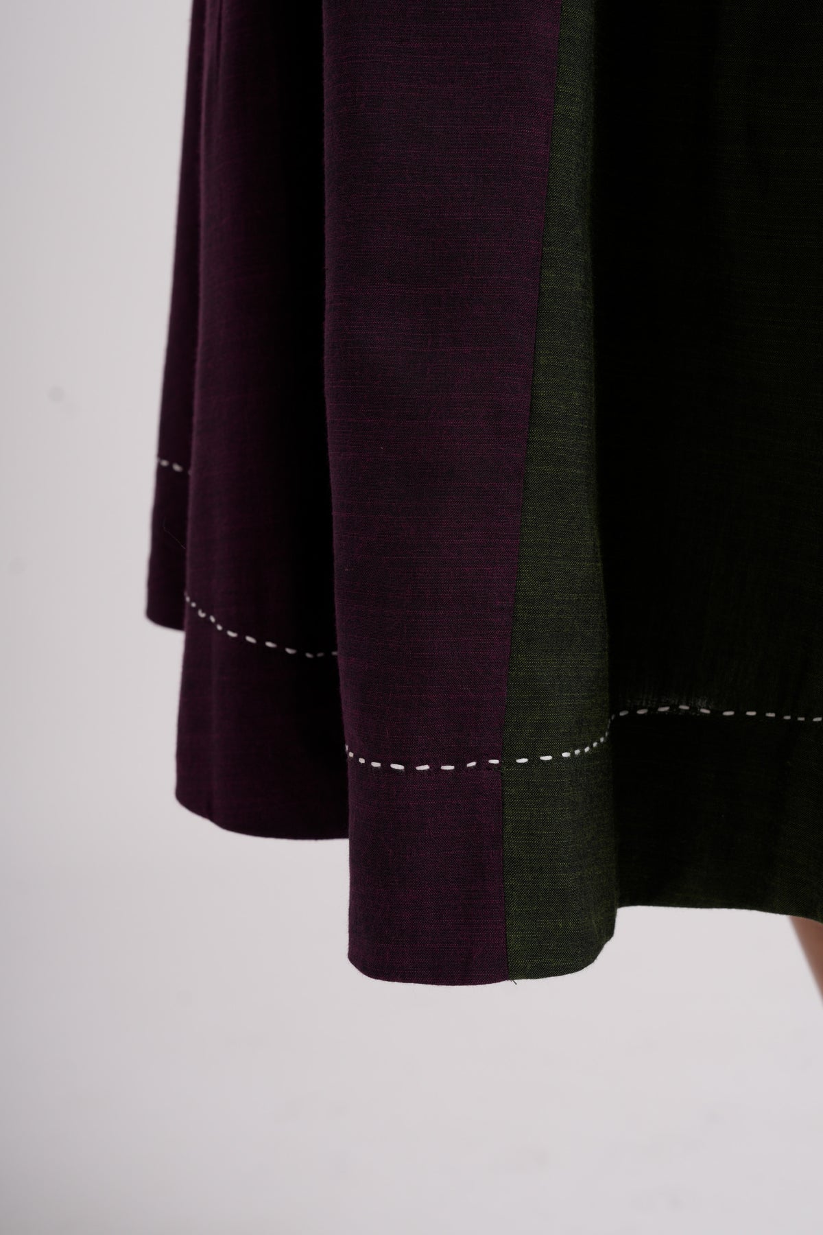 Split Hue Midi Dress