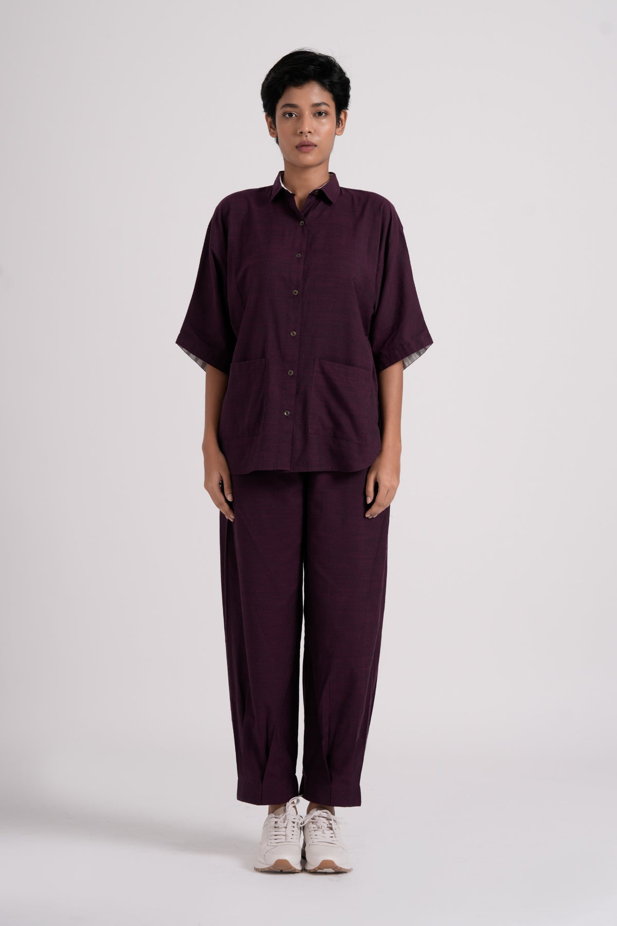 Lava Dark Purple Co-ord Set