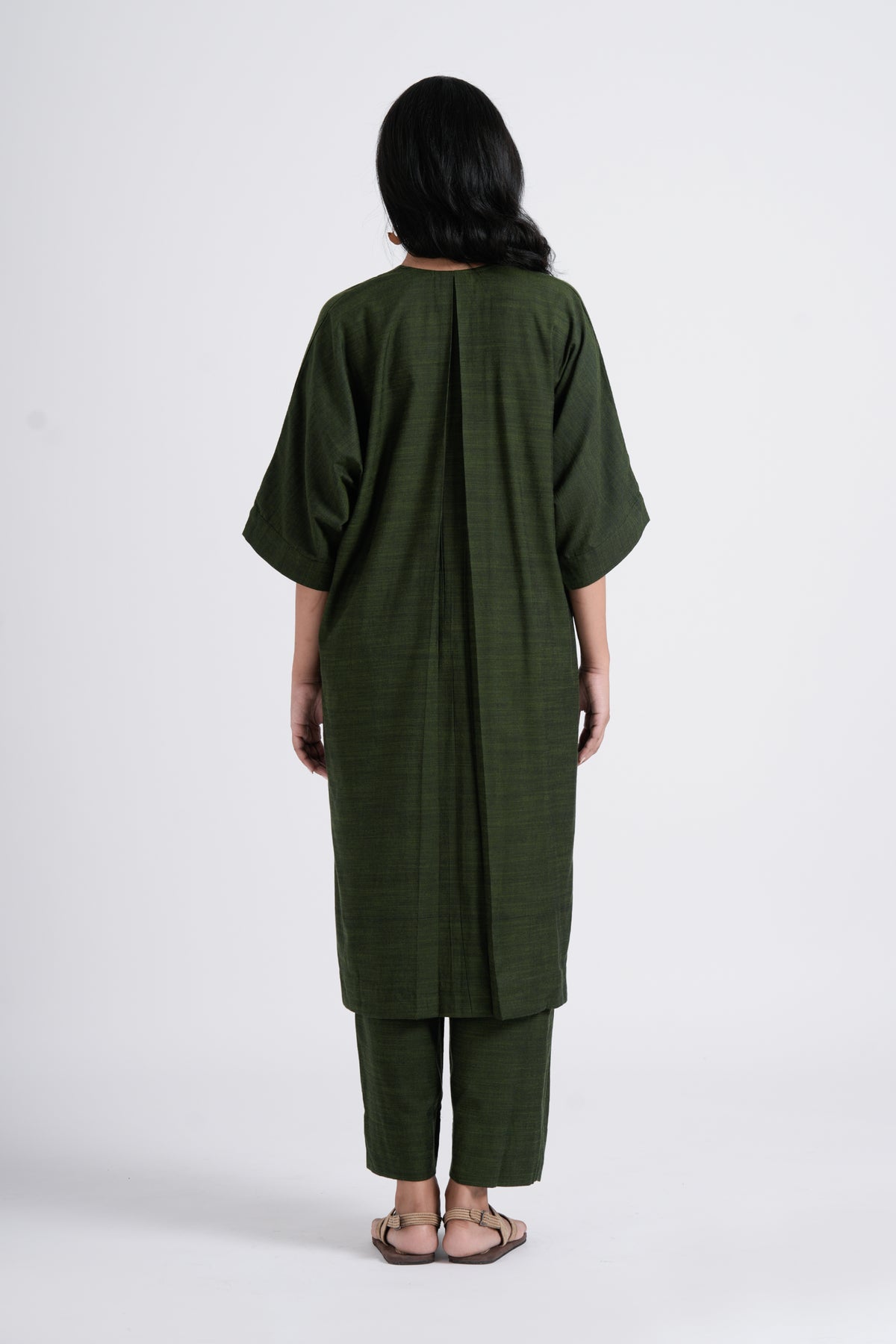 Ease Tunic in Seaweed Green