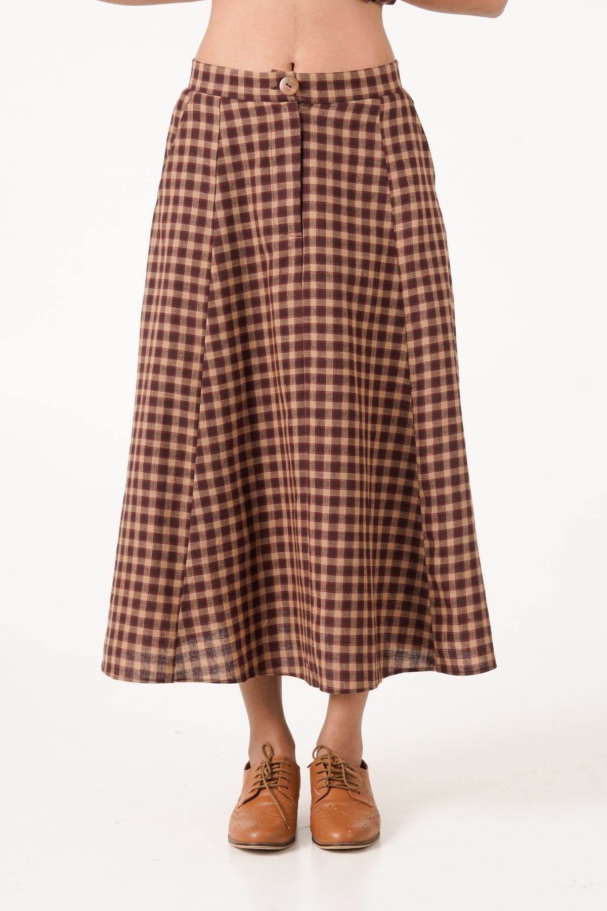 Mate Skirt in Wine