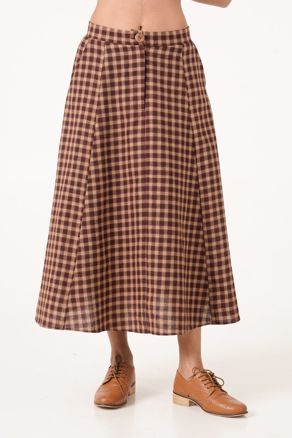 Mate Skirt in Wine