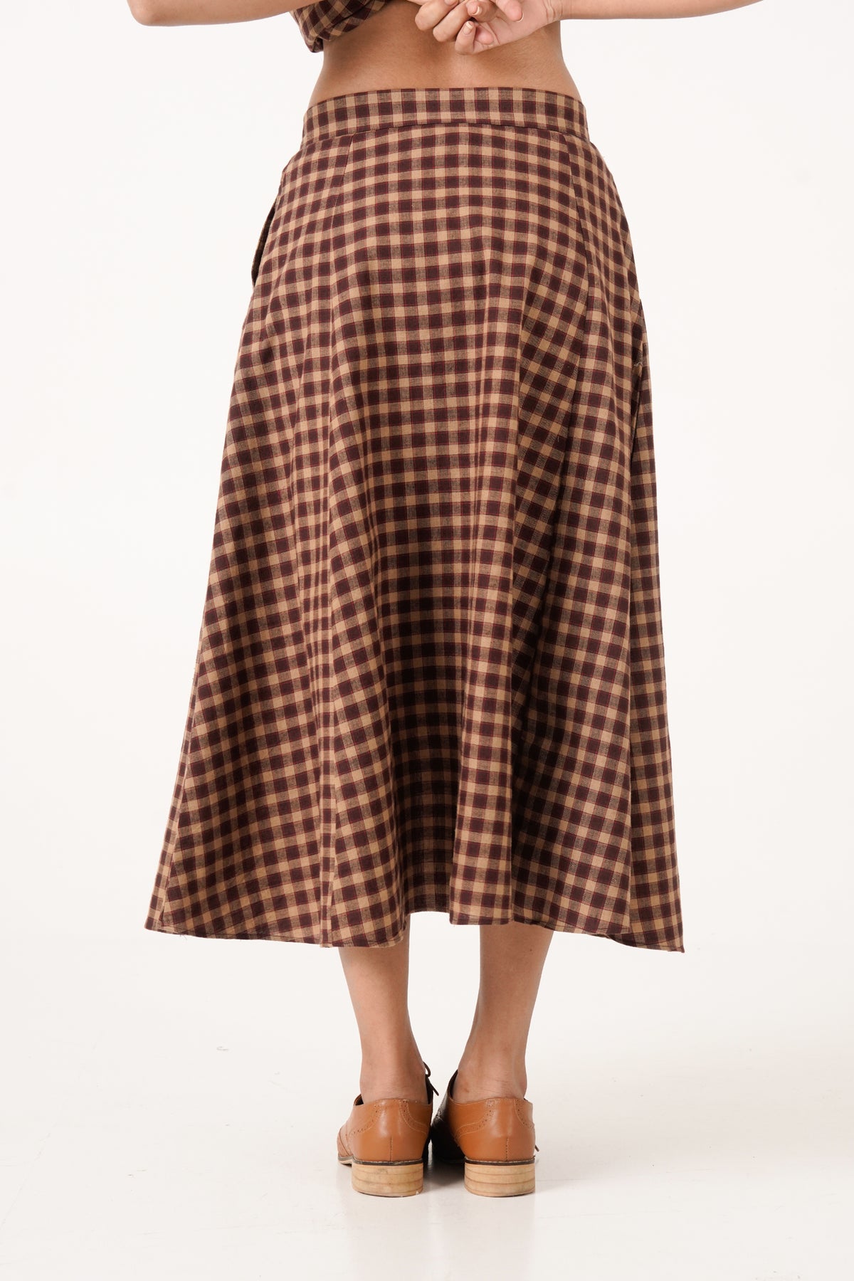 Mate Skirt in Wine