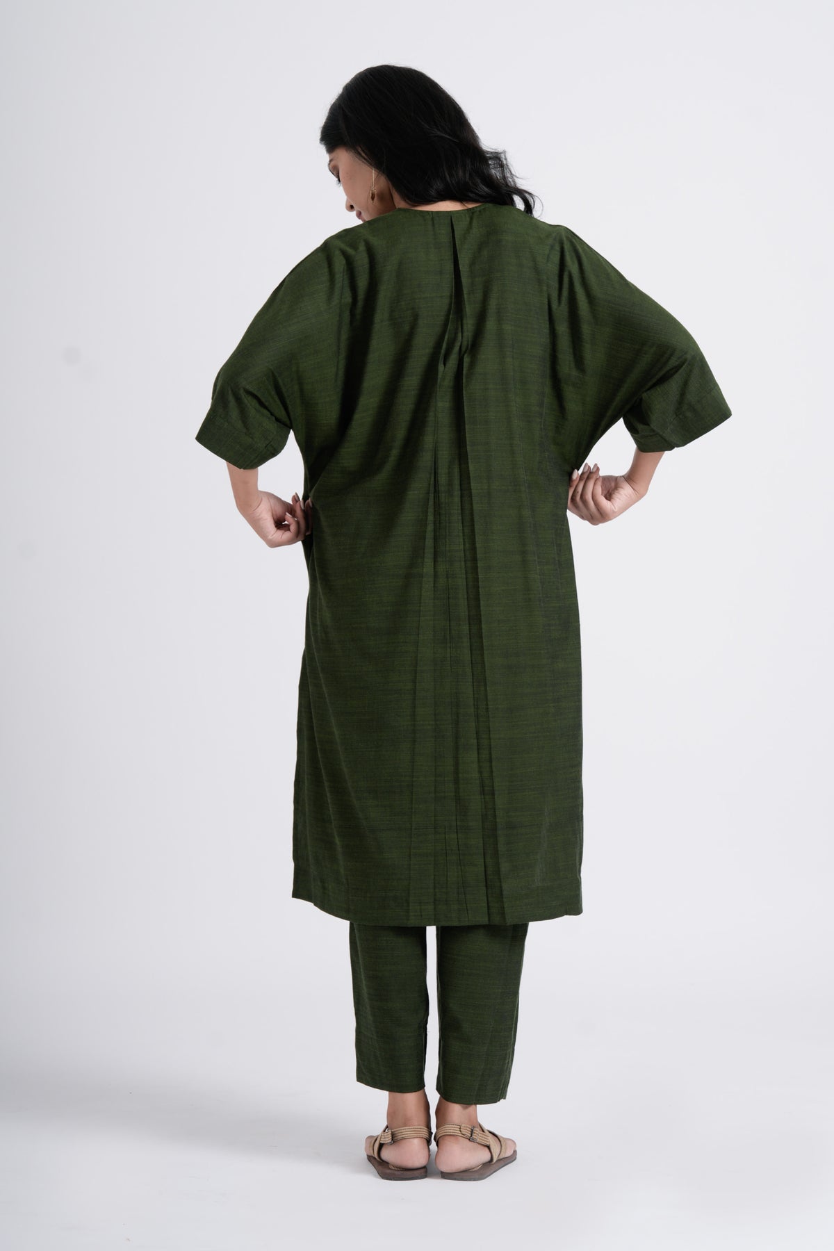 Ease Seaweed Green Tunic Set